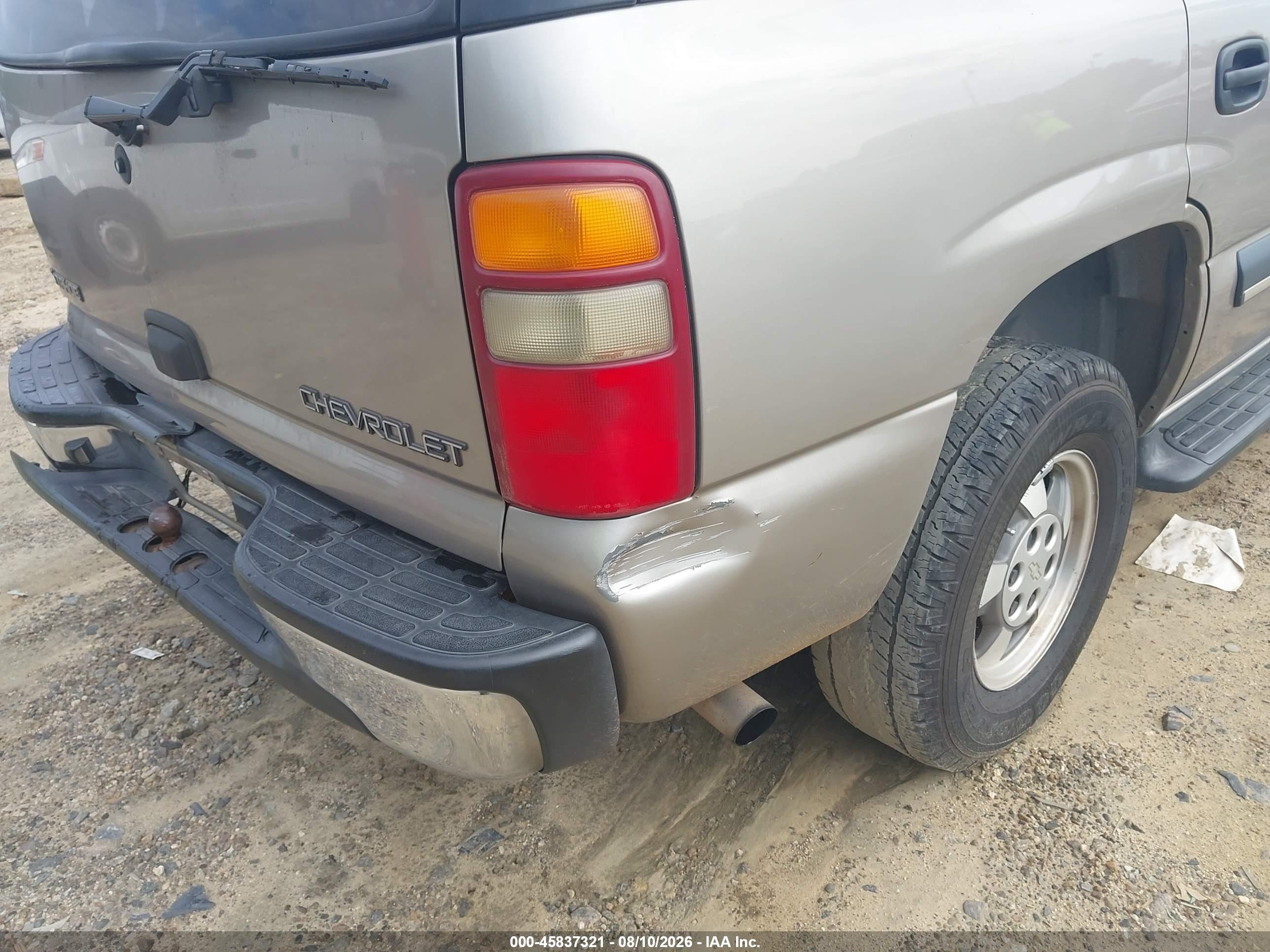 2003 Chevrolet Tahoe Ls Gold vin: 1GNEC13V43R163767
