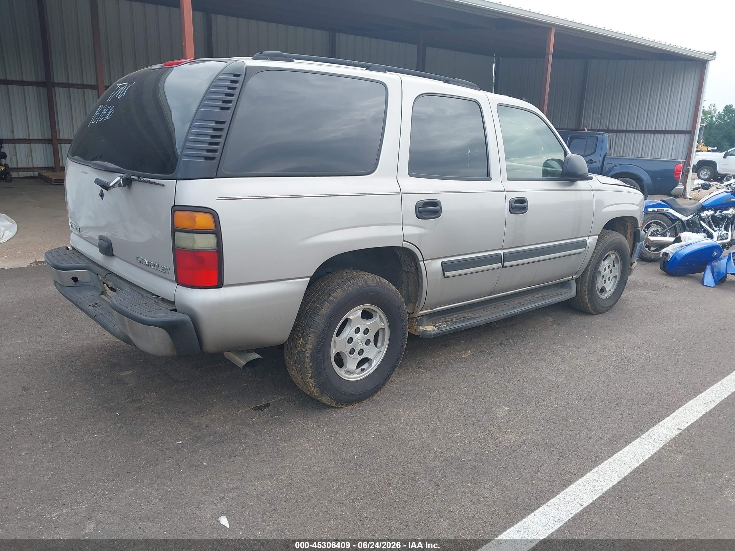 2005 Chevrolet Tahoe Ls Beige vin: 1GNEC13V45R187876