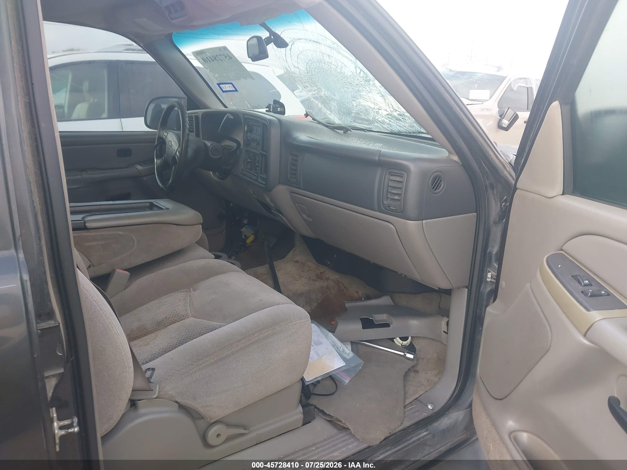 2005 Chevrolet Tahoe Ls Gray vin: 1GNEC13V55R175414
