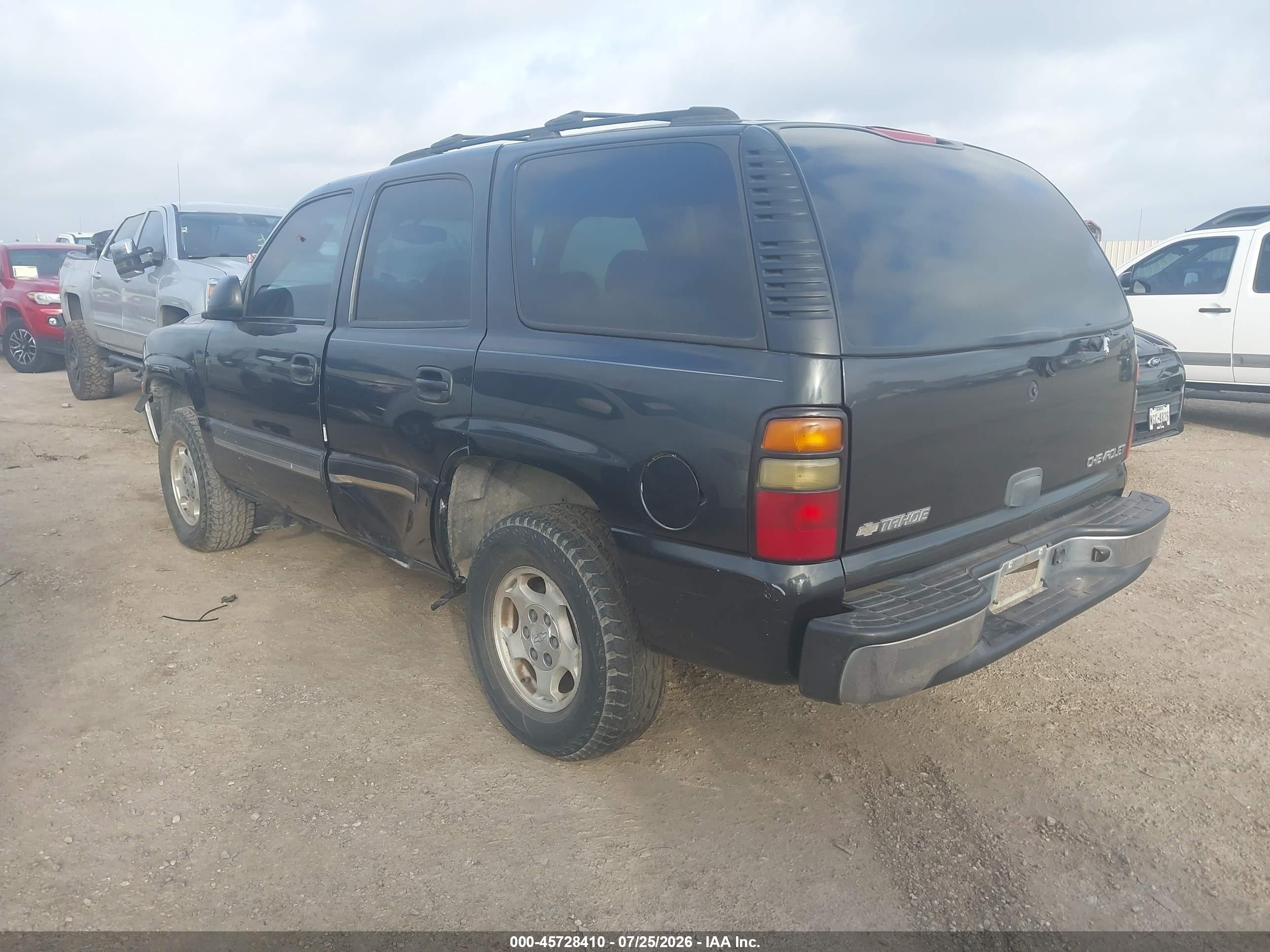2005 Chevrolet Tahoe Ls Gray vin: 1GNEC13V55R175414
