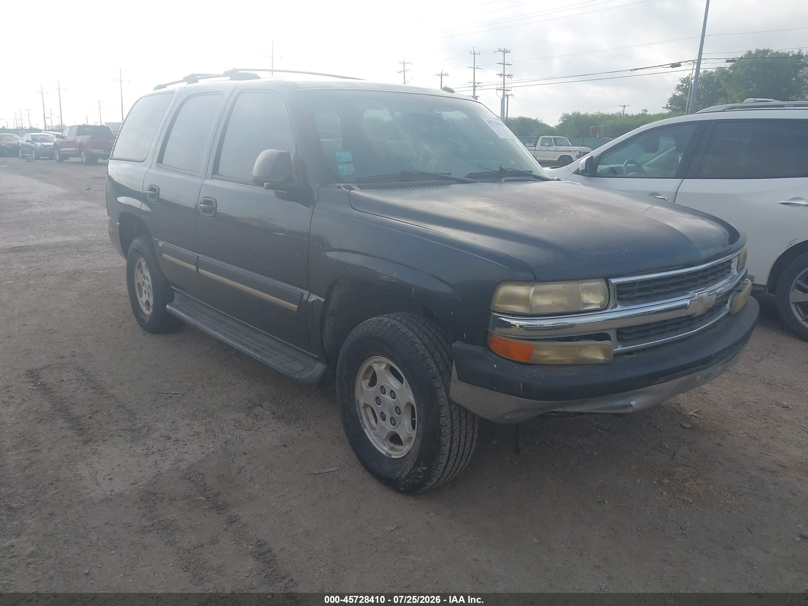 2005 Chevrolet Tahoe Ls Gray vin: 1GNEC13V55R175414