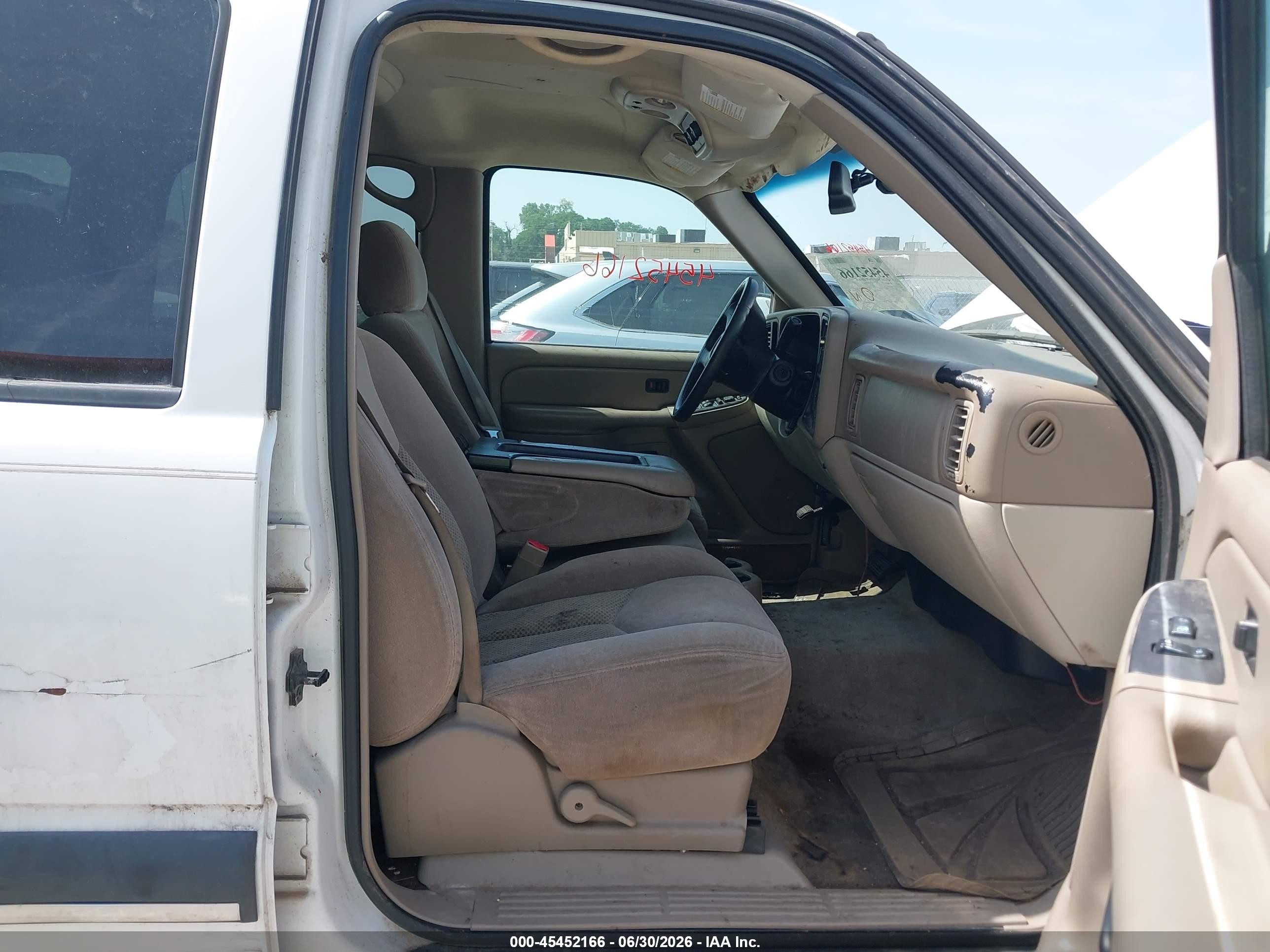 2004 Chevrolet Tahoe Ls White vin: 1GNEC13V64R181558