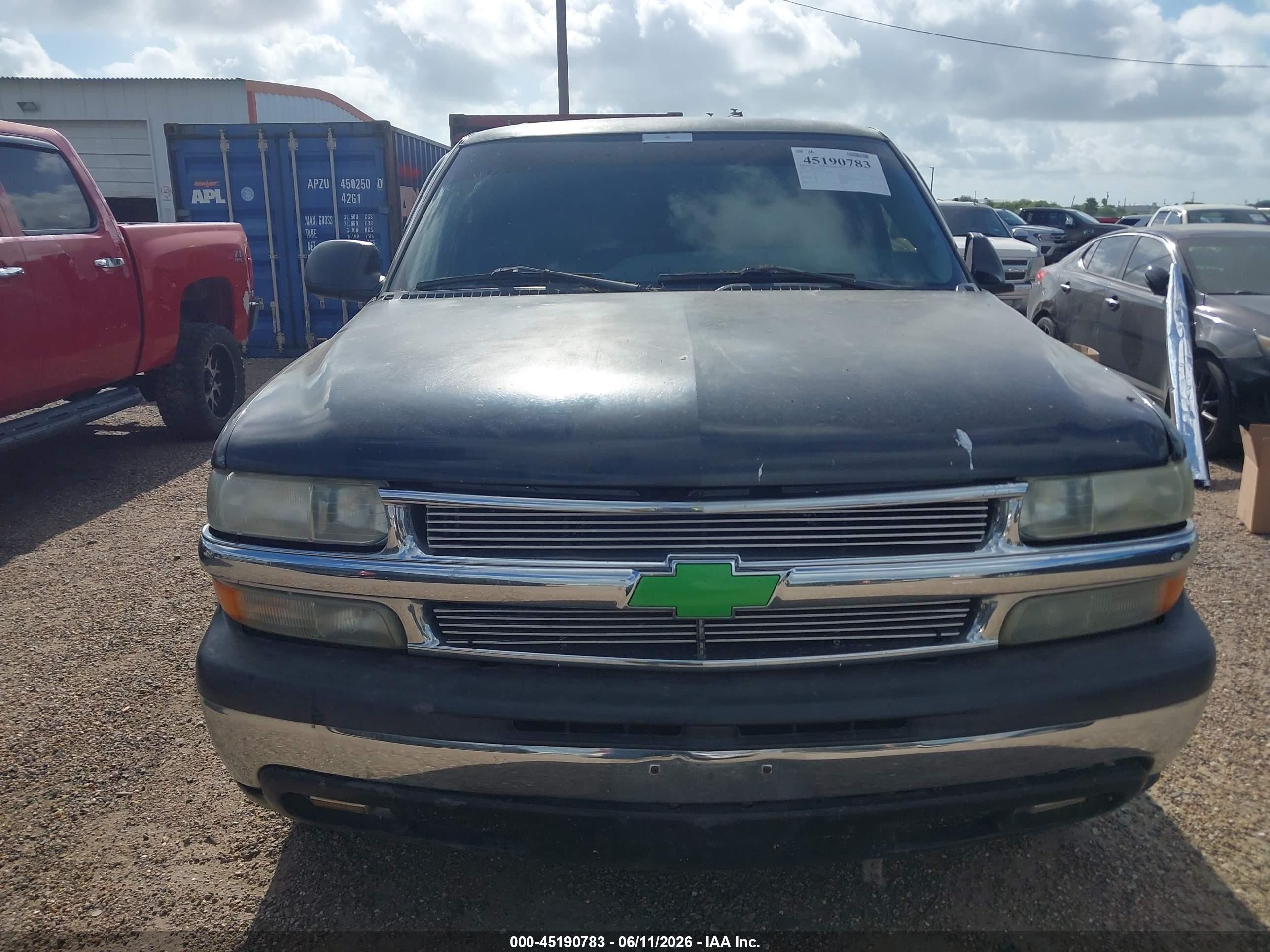 2003 Chevrolet Tahoe Ls Black vin: 1GNEC13V73R252359