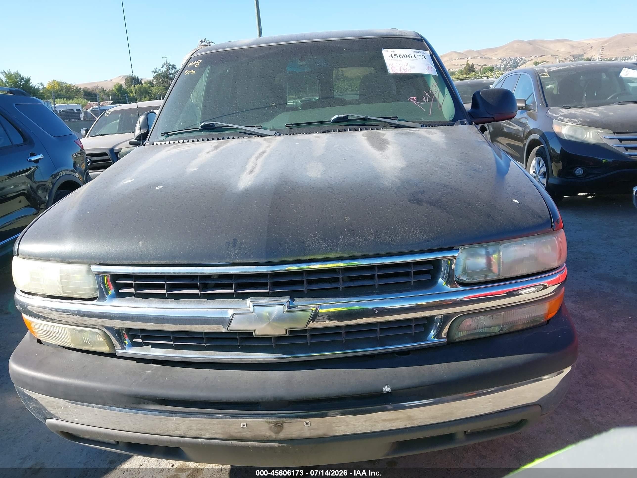 2003 Chevrolet Tahoe Ls Black vin: 1GNEC13V83R208760