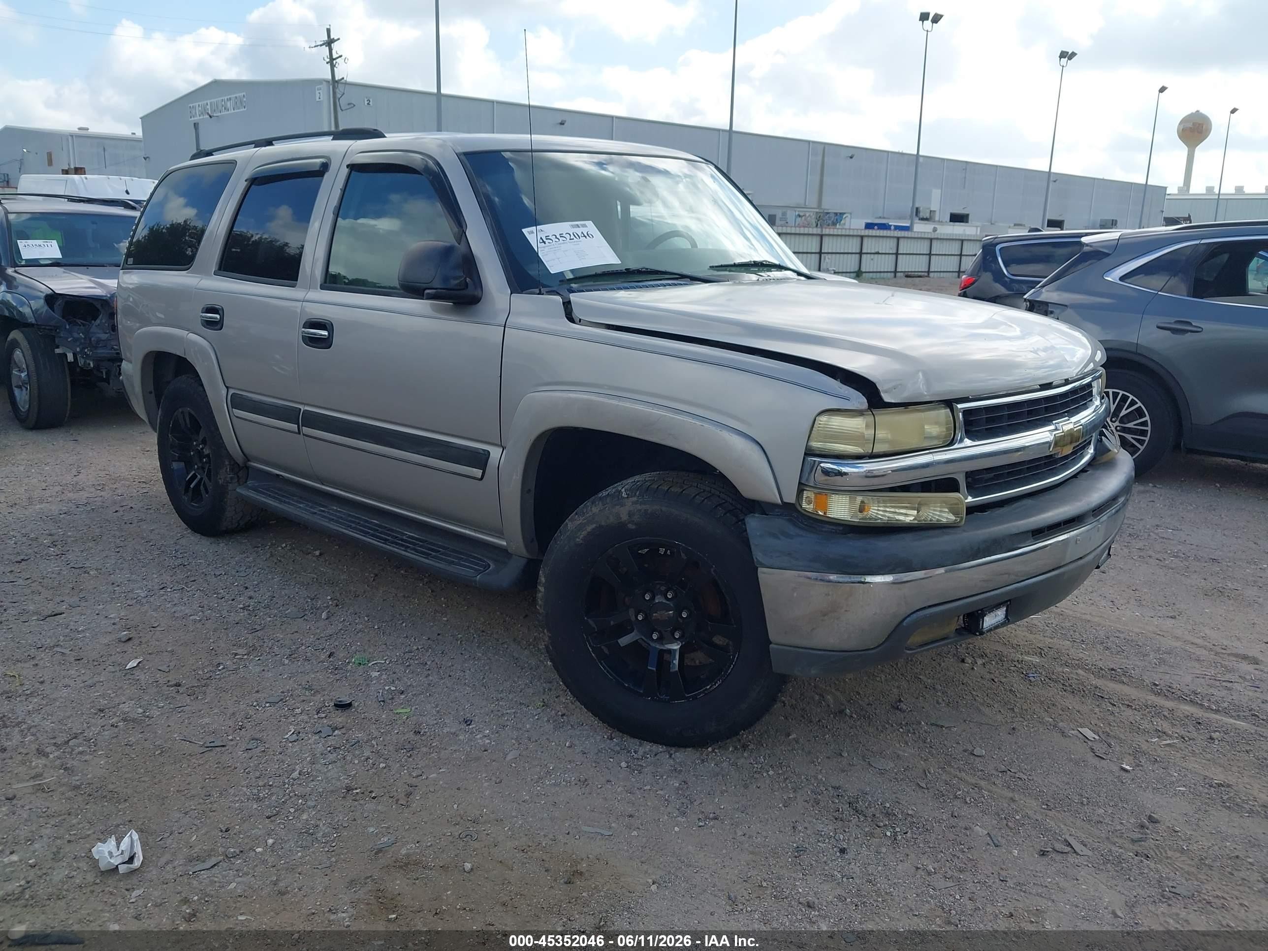 2004 Chevrolet Tahoe Ls Beige vin: 1GNEC13V84R316751
