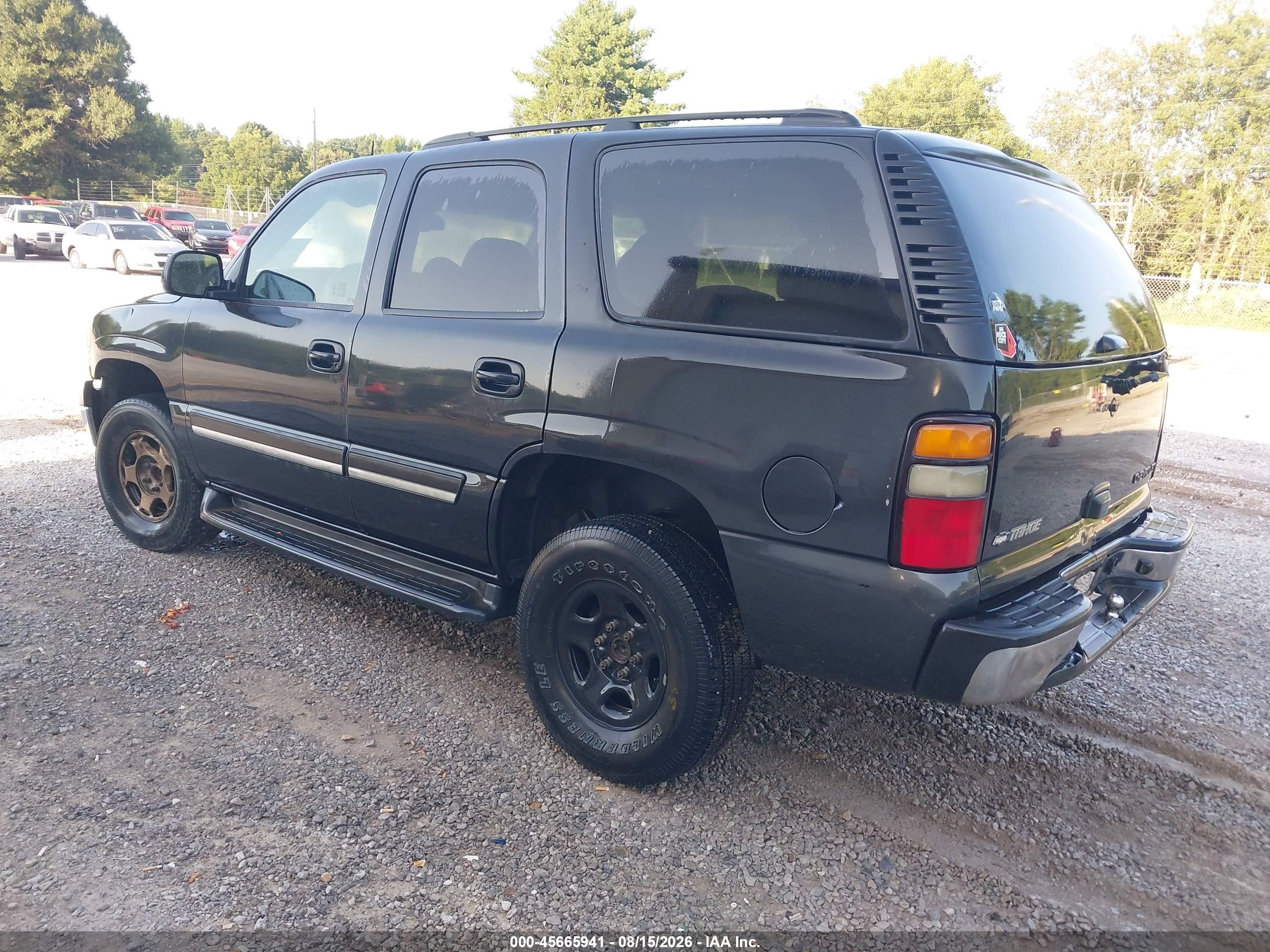 2005 Chevrolet Tahoe Ls Серый vin: 1GNEC13V85R240871