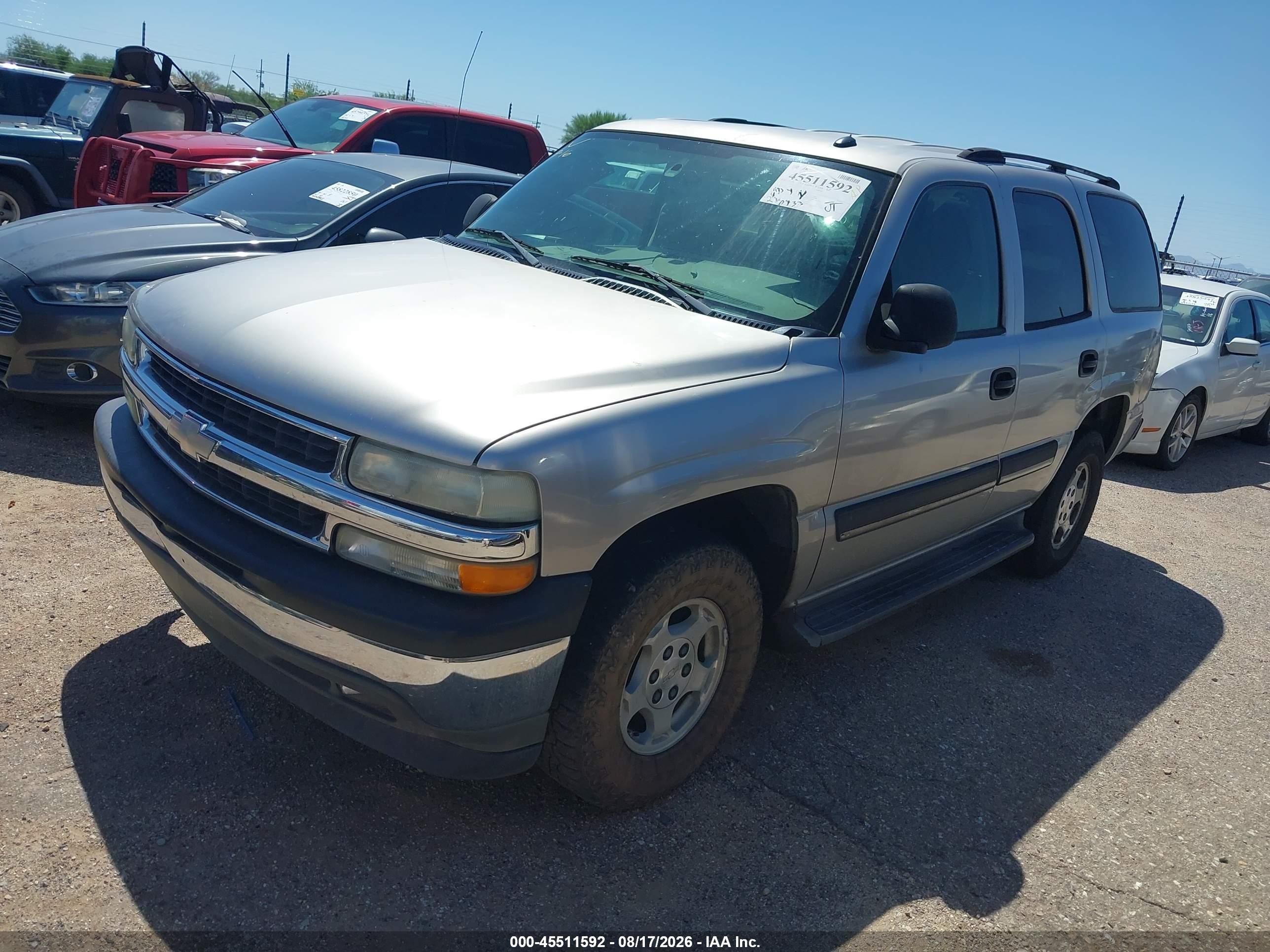 2005 Chevrolet Tahoe Ls Champagne vin: 1GNEC13V95J135593
