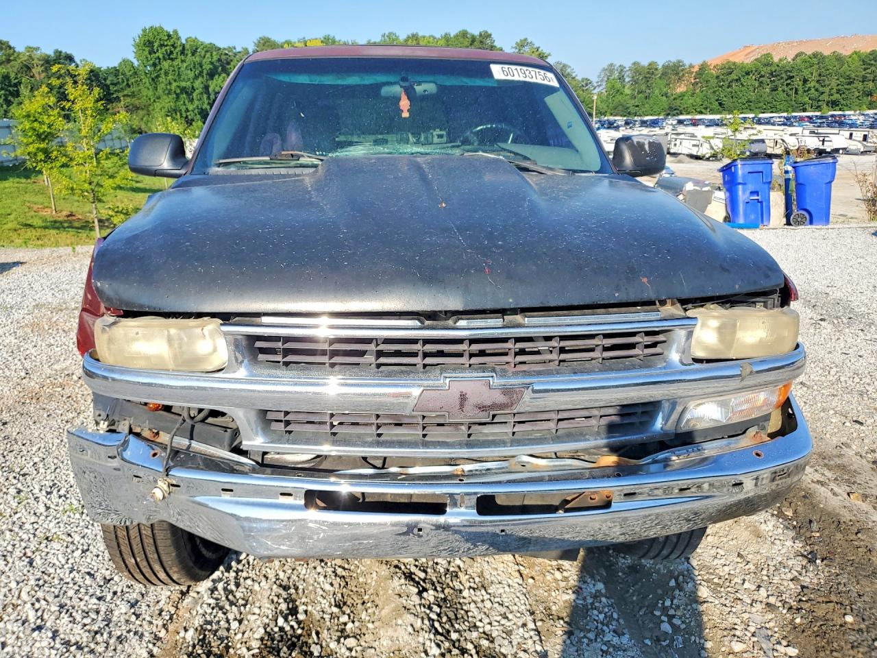 2002 Chevrolet Tahoe C1500 Burgundy vin: 1GNEC13VX2R216583