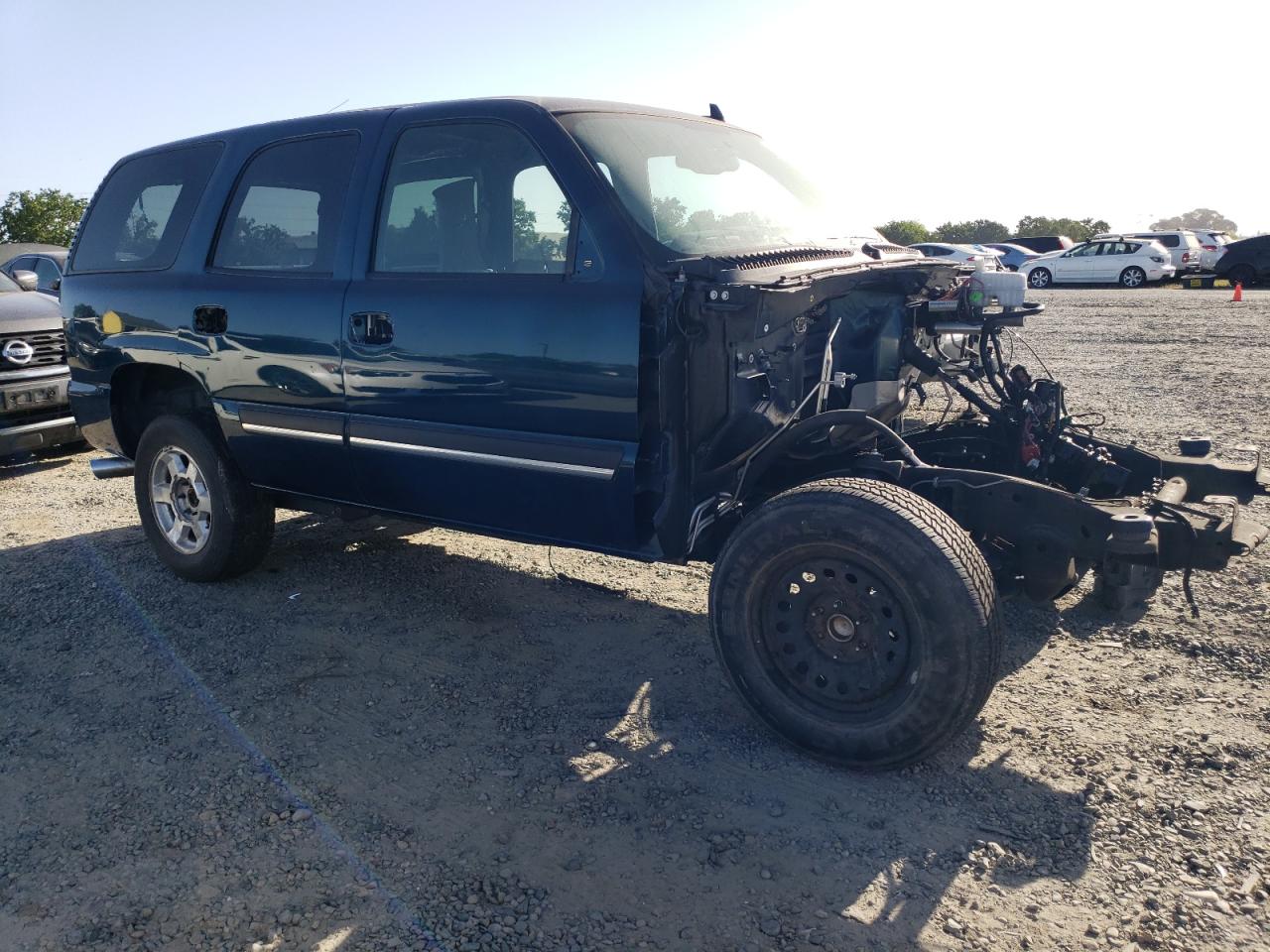 2006 Chevrolet Tahoe C1500 Blue vin: 1GNEC13VX6R145830