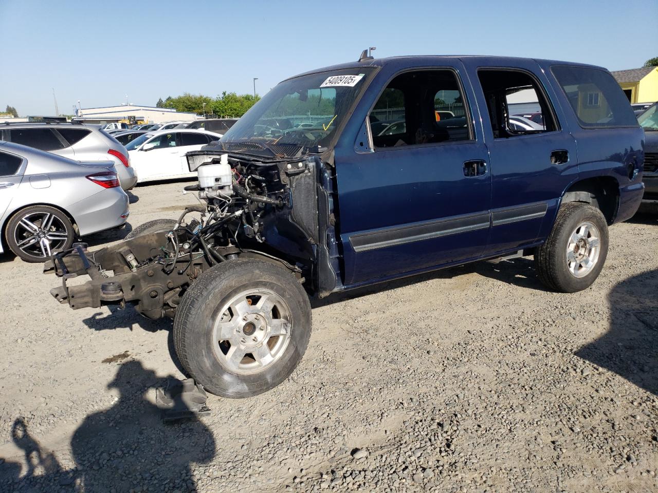 2006 Chevrolet Tahoe C1500 Blue vin: 1GNEC13VX6R145830