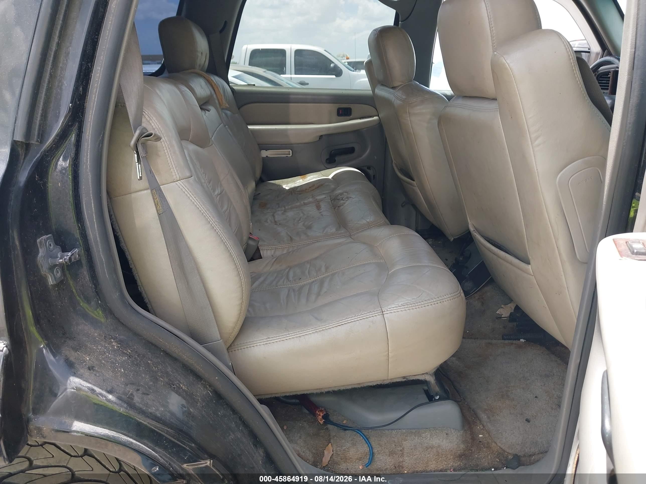 2002 Chevrolet Tahoe Lt Black vin: 1GNEC13Z02R198727