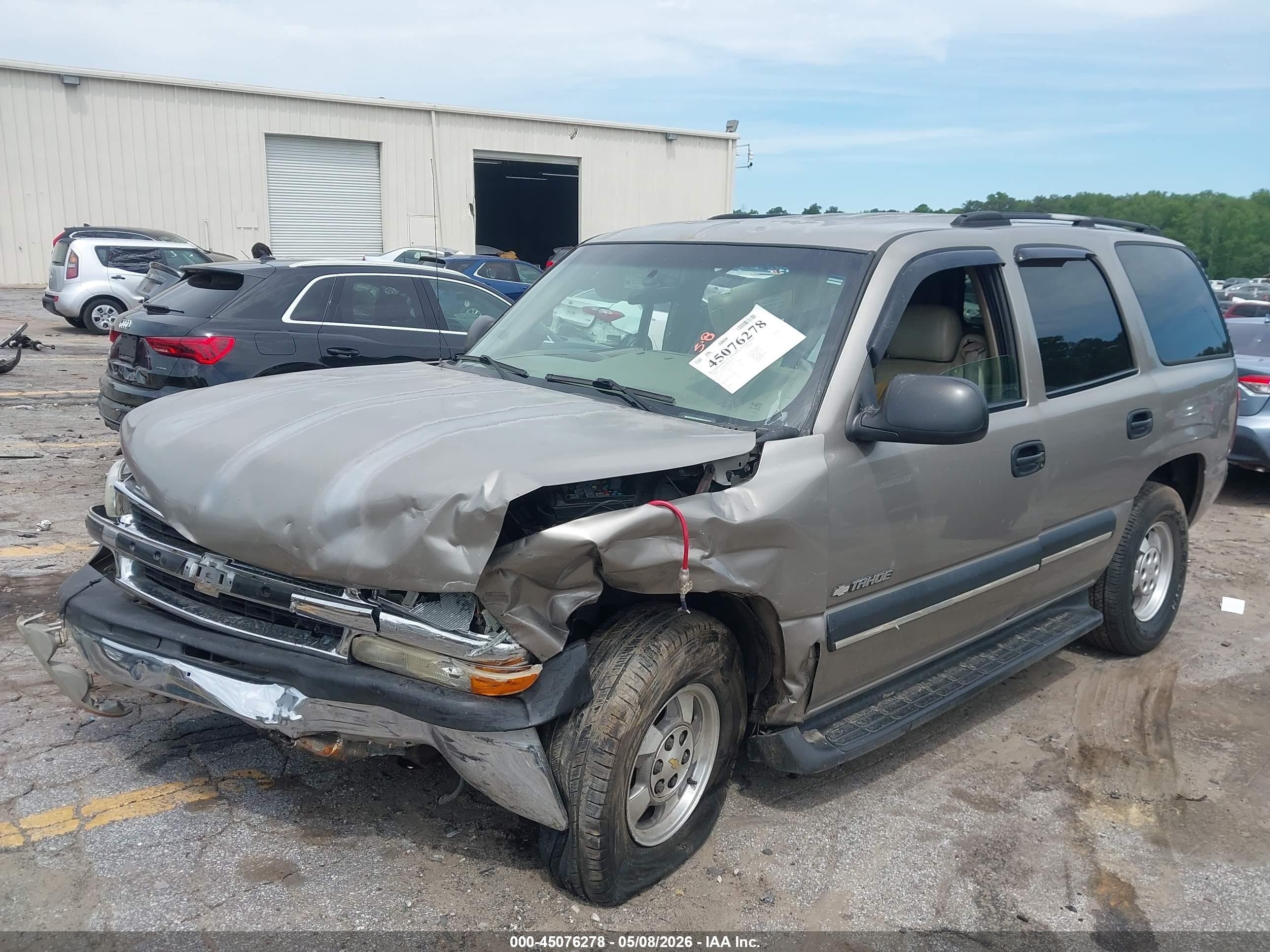 2003 Chevrolet Tahoe Ls Tan vin: 1GNEC13Z03J309129