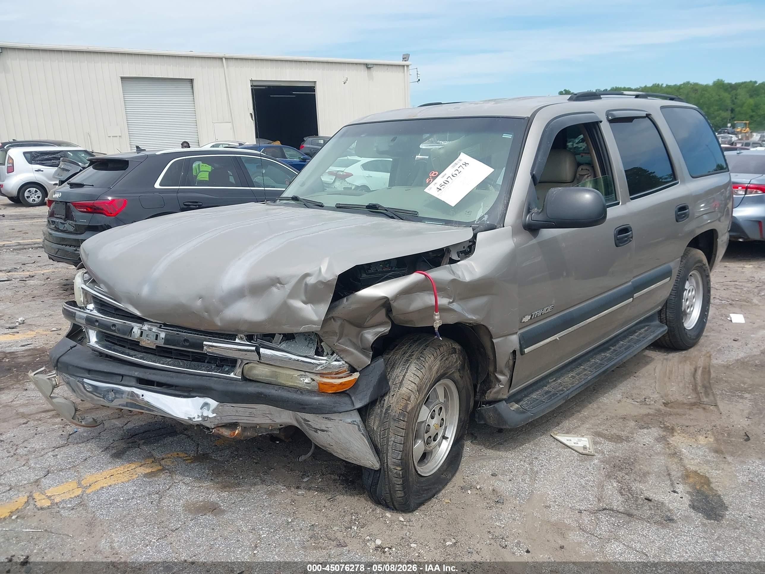 2003 Chevrolet Tahoe Ls Tan vin: 1GNEC13Z03J309129