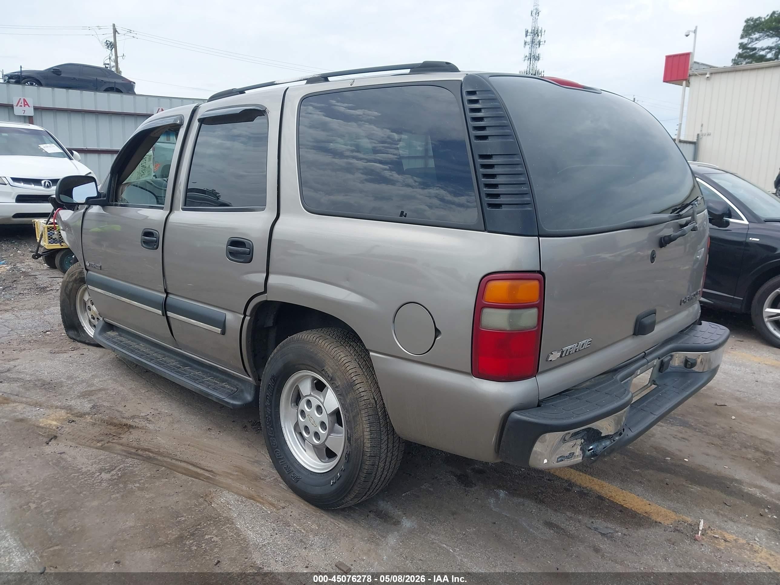 2003 Chevrolet Tahoe Ls Tan vin: 1GNEC13Z03J309129
