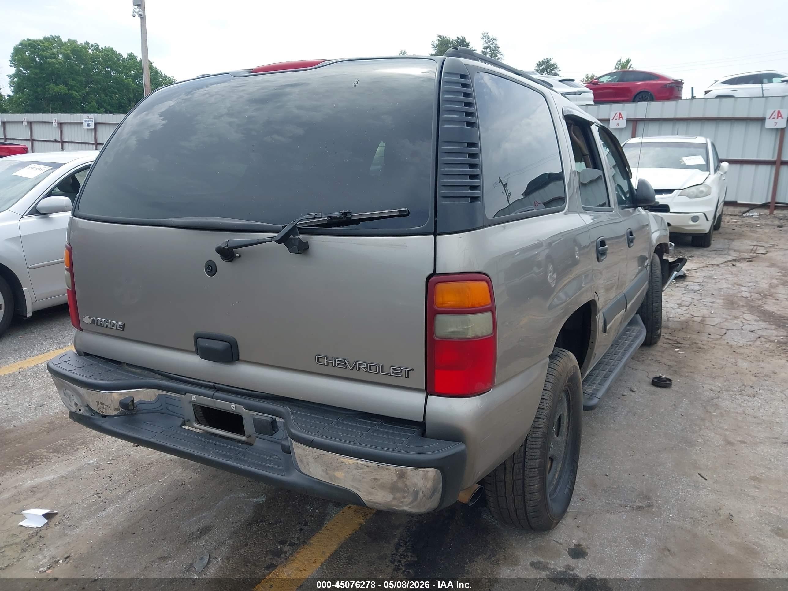 2003 Chevrolet Tahoe Ls Tan vin: 1GNEC13Z03J309129