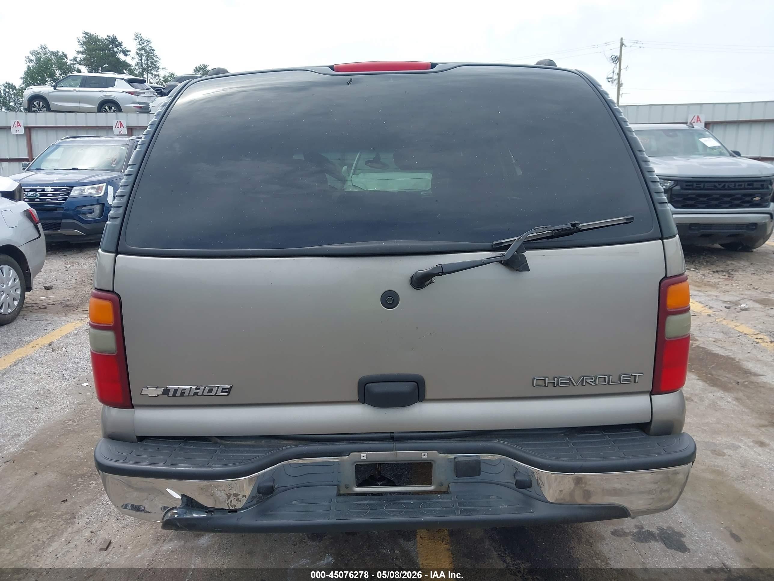 2003 Chevrolet Tahoe Ls Tan vin: 1GNEC13Z03J309129