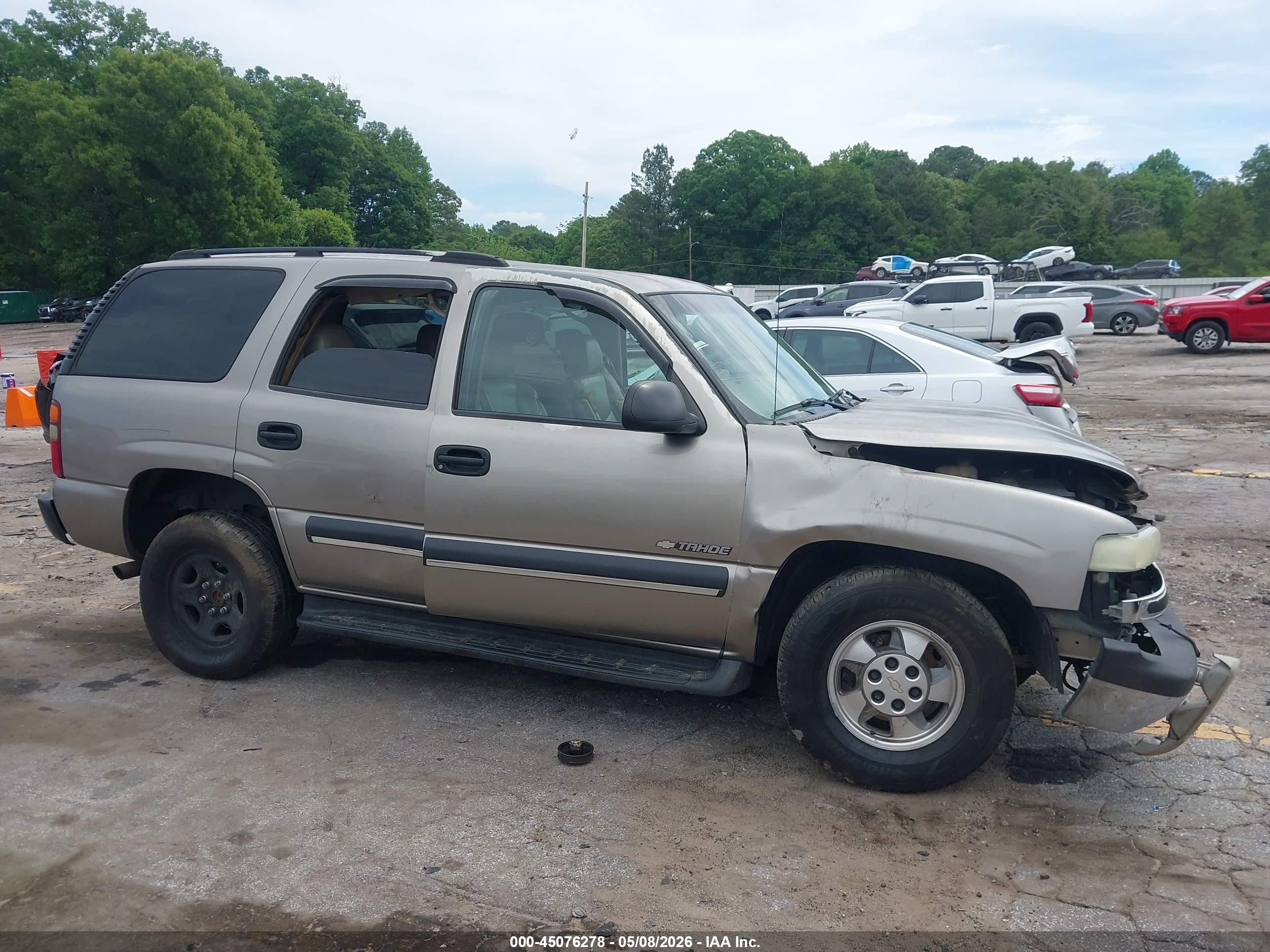 2003 Chevrolet Tahoe Ls Tan vin: 1GNEC13Z03J309129