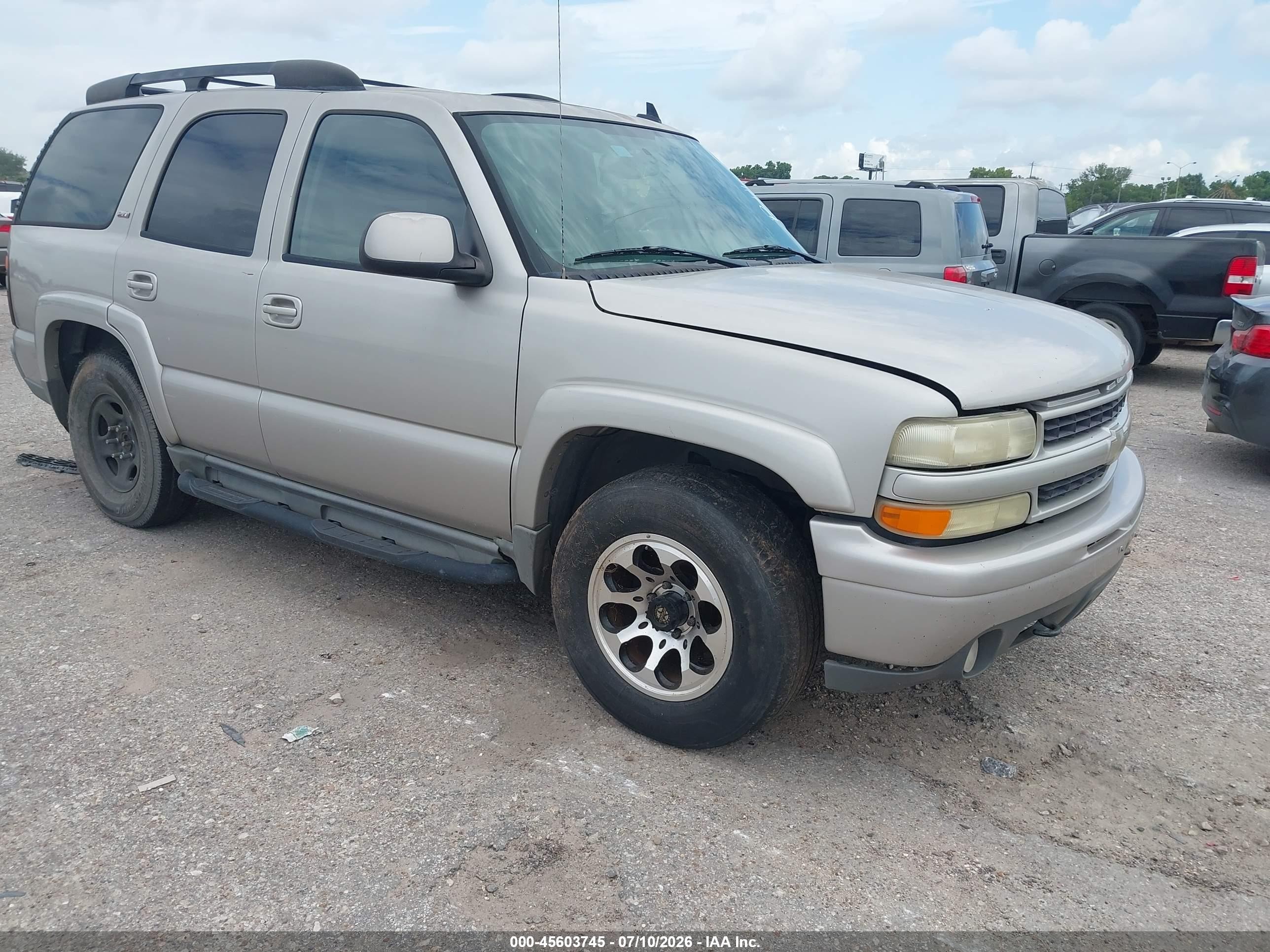 2006 Chevrolet Tahoe Z71 Beige vin: 1GNEC13Z06R167239