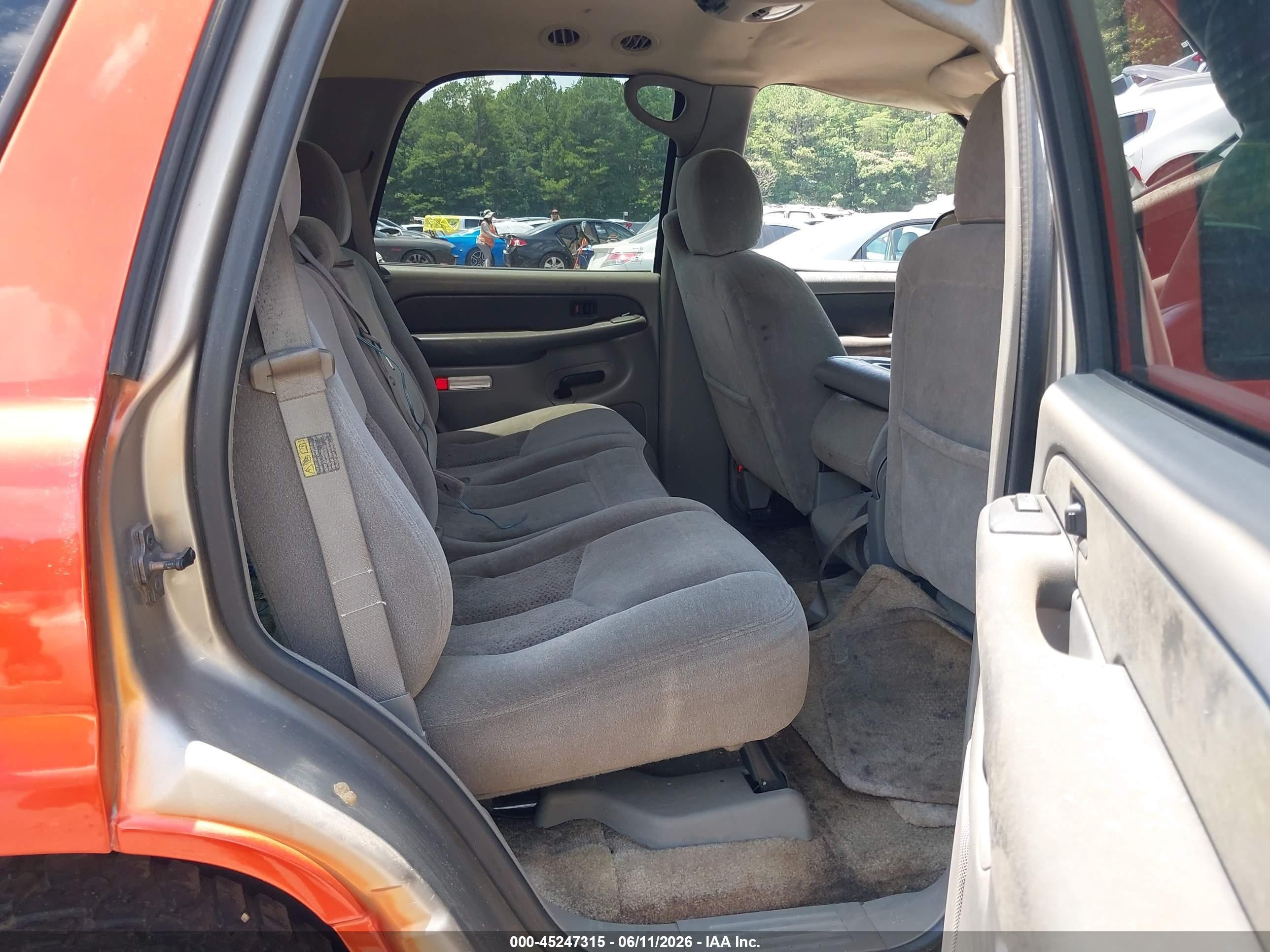 2003 Chevrolet Tahoe Ls Orange vin: 1GNEC13Z13J287013