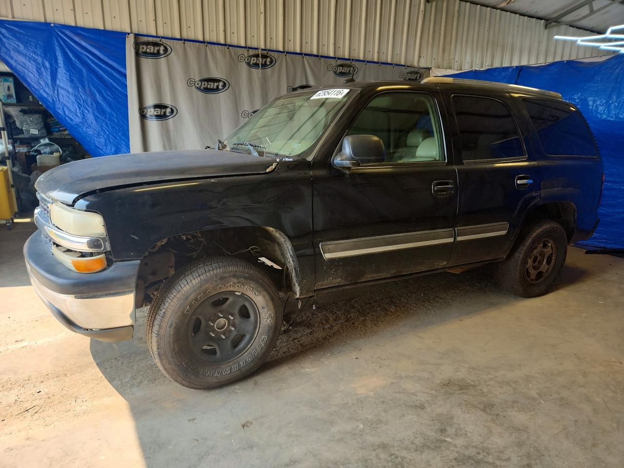 2004 Chevrolet Tahoe C1500 Black vin: 1GNEC13Z14R208703