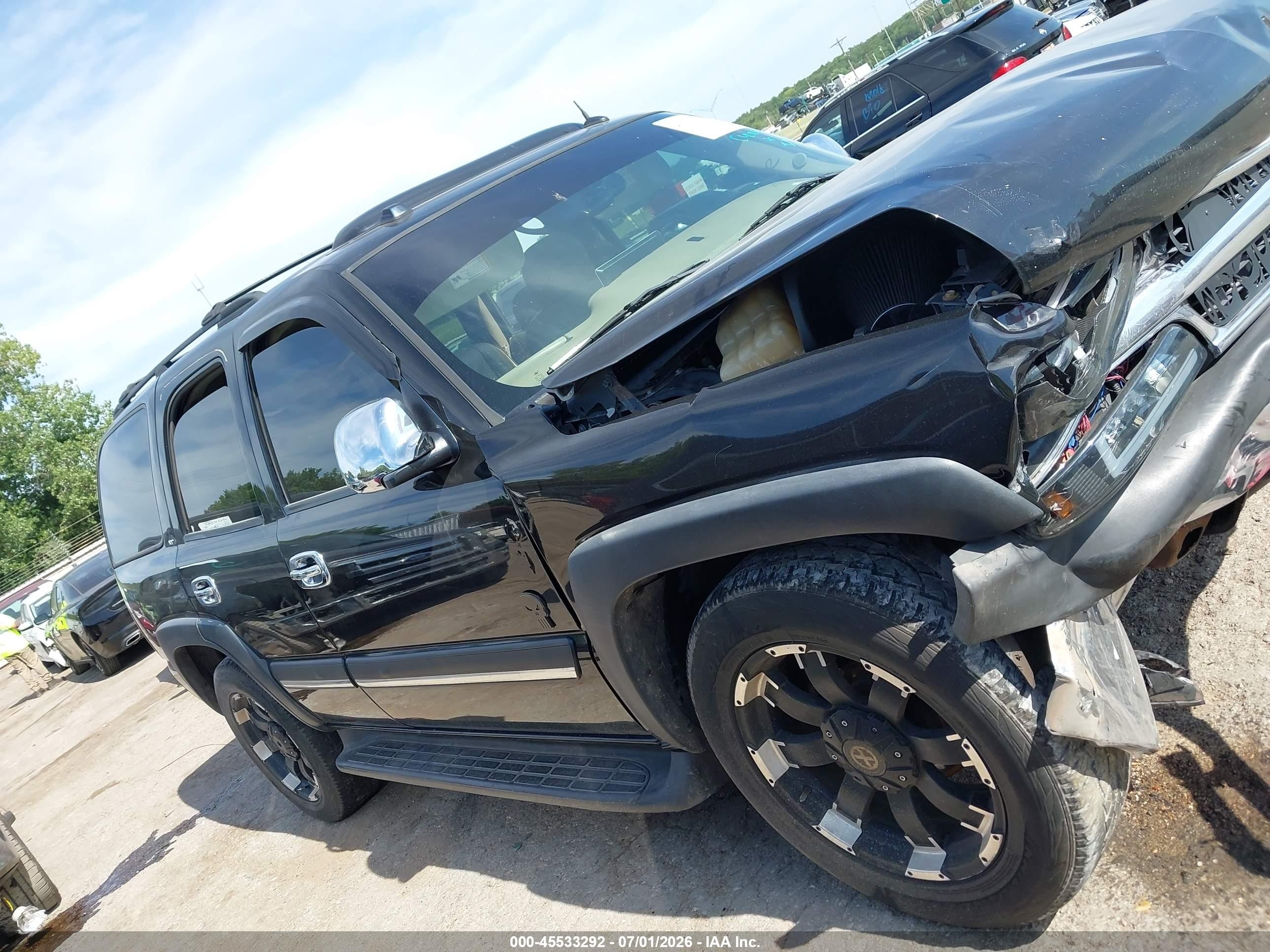 2004 Chevrolet Tahoe Lt Black vin: 1GNEC13Z14R233200