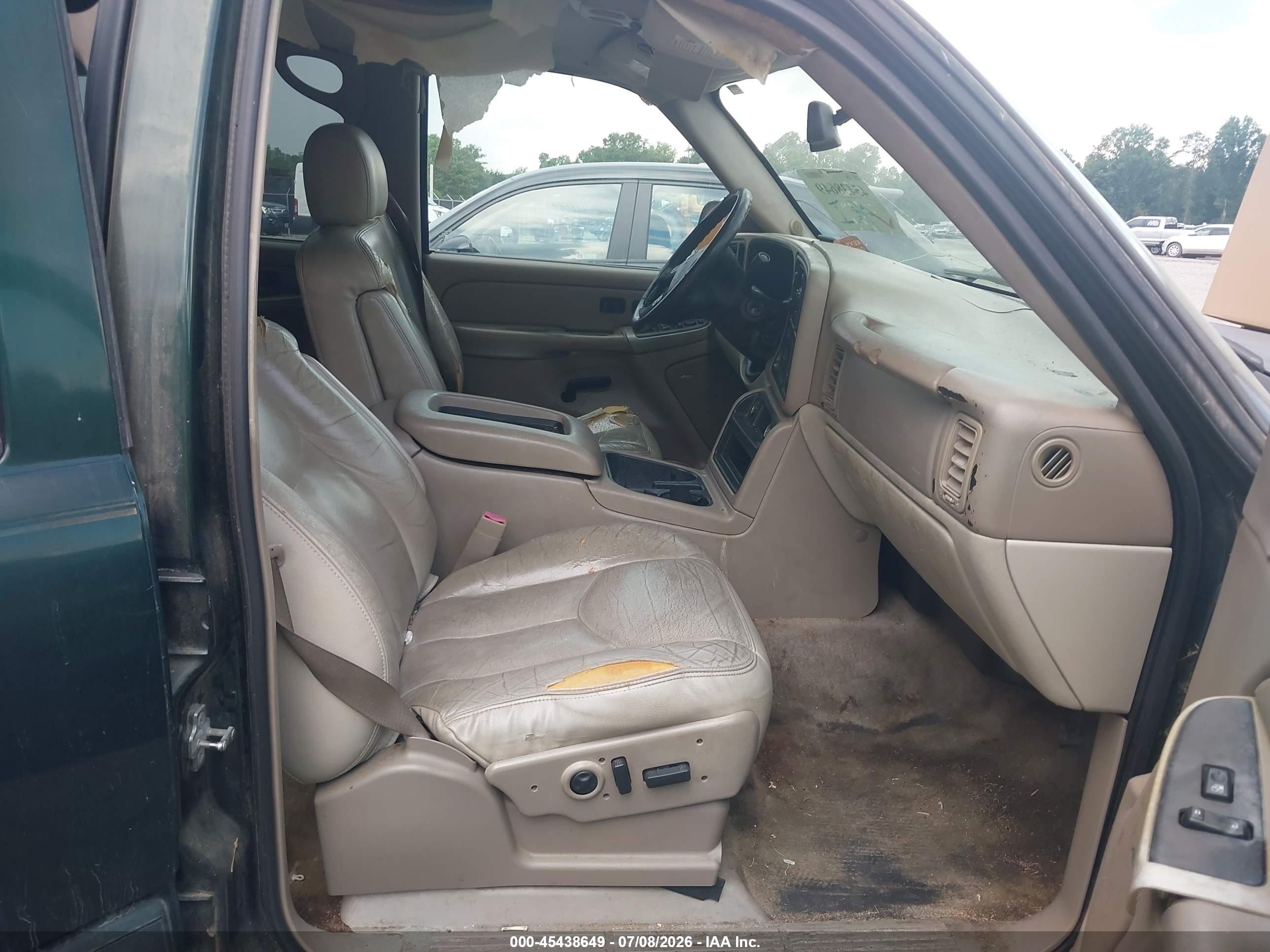 2004 Chevrolet Tahoe Lt Green vin: 1GNEC13Z14R254208