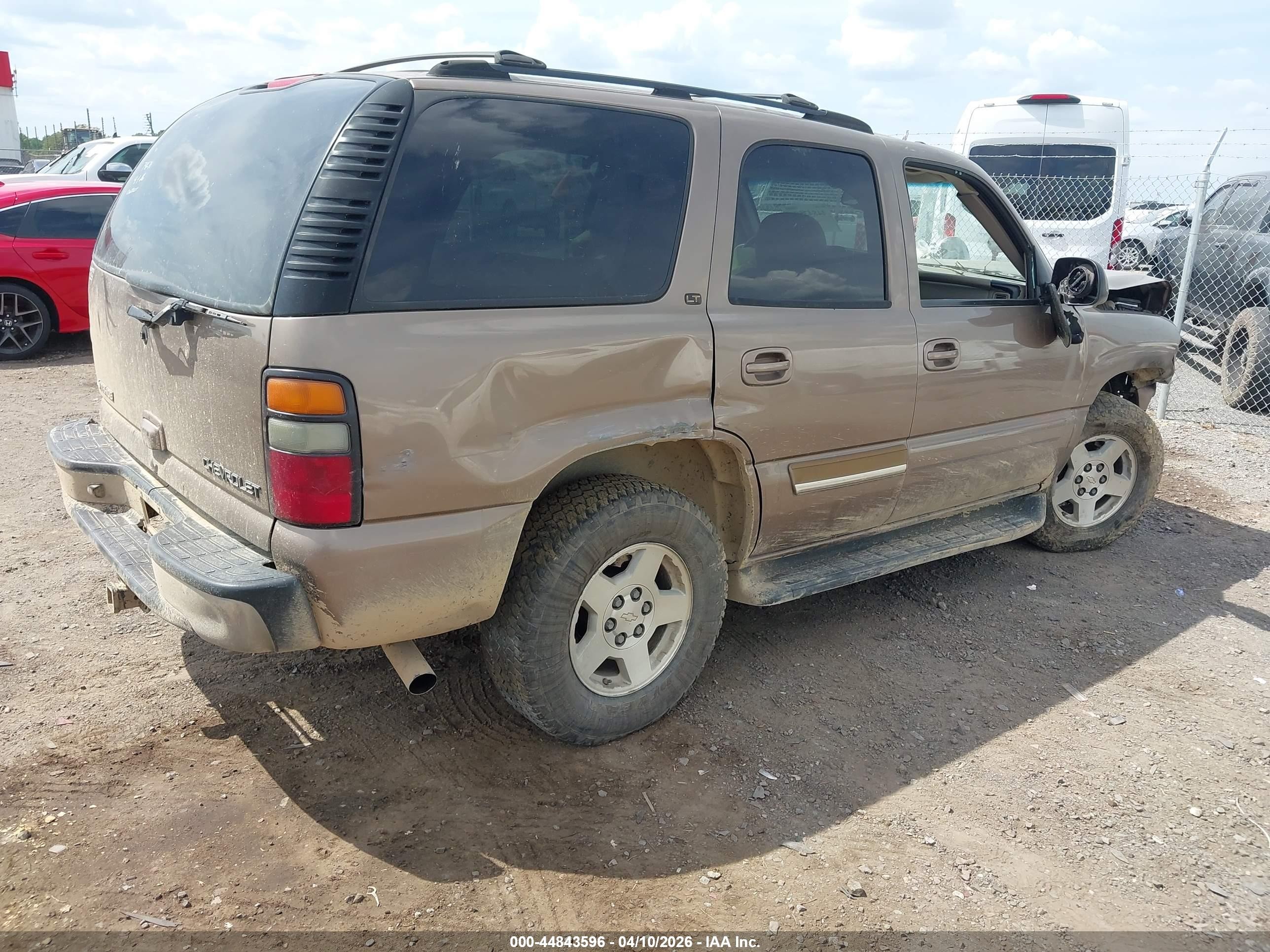 2004 Chevrolet Tahoe Lt Gold vin: 1GNEC13Z14R298256