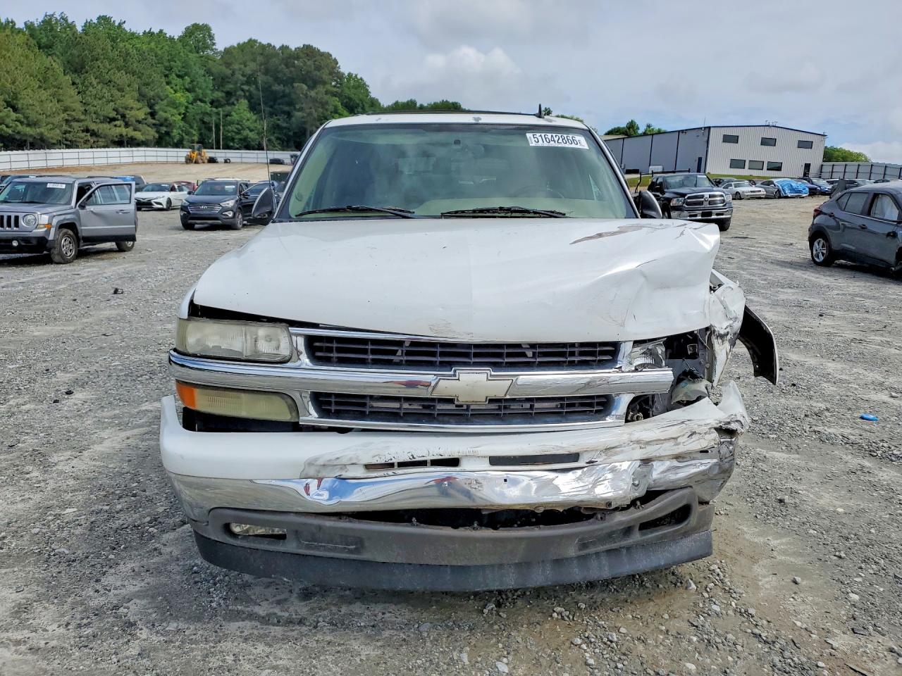 2006 Chevrolet Tahoe C1500 White vin: 1GNEC13Z16R132161