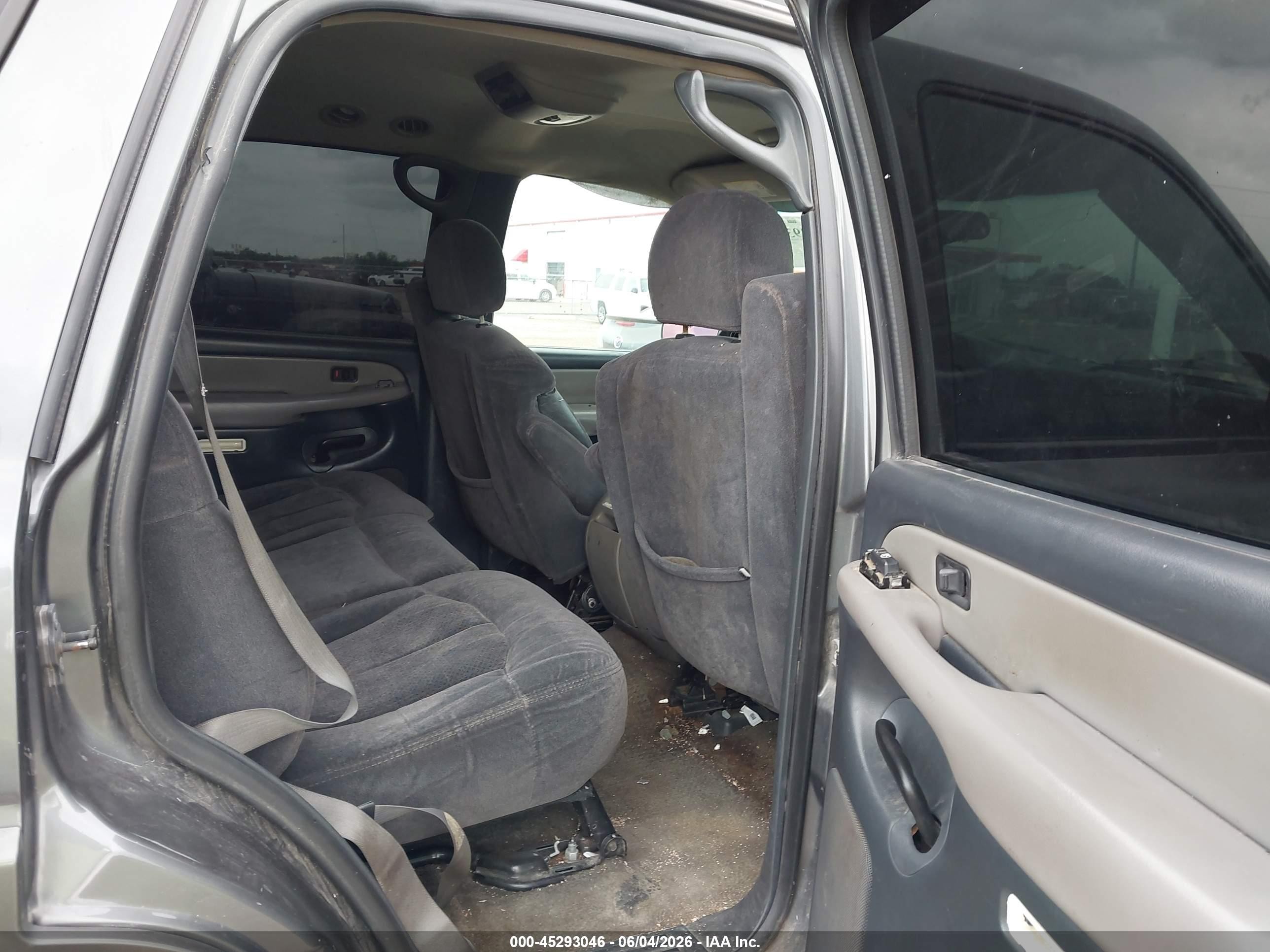 2002 Chevrolet Tahoe Ls Gray vin: 1GNEC13Z32R248388