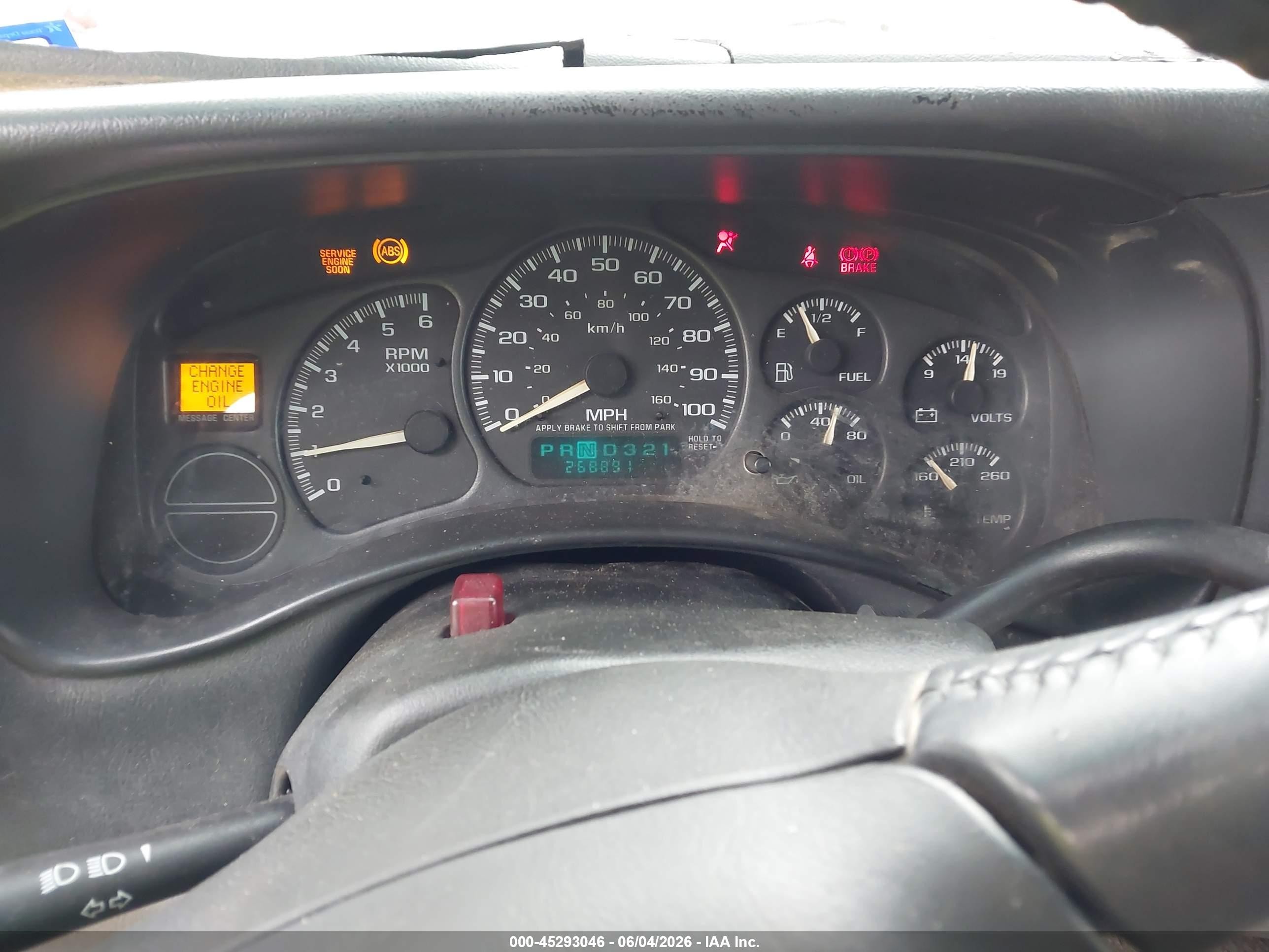 2002 Chevrolet Tahoe Ls Gray vin: 1GNEC13Z32R248388