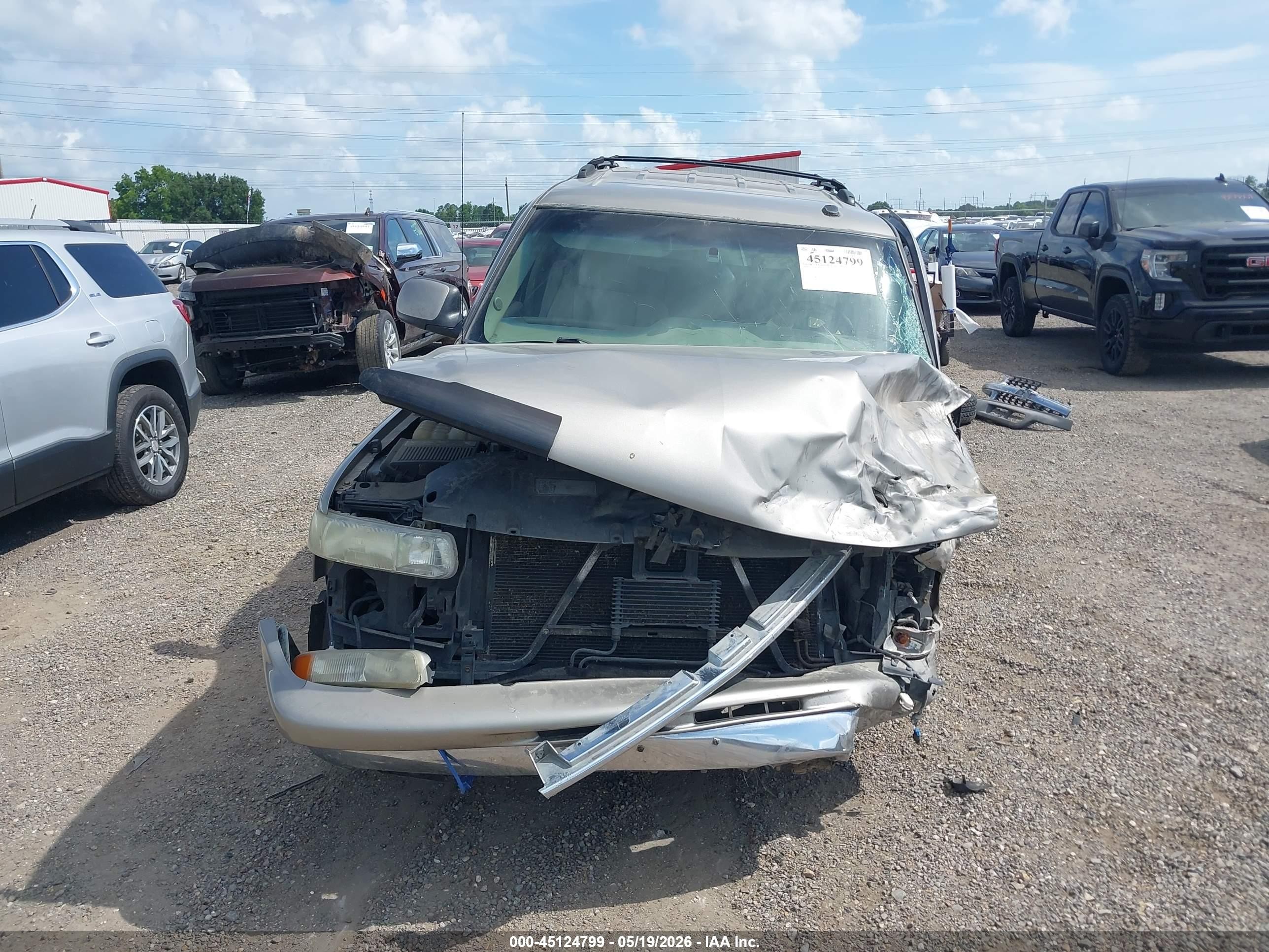 2003 Chevrolet Tahoe Lt Tan vin: 1GNEC13Z33J205038
