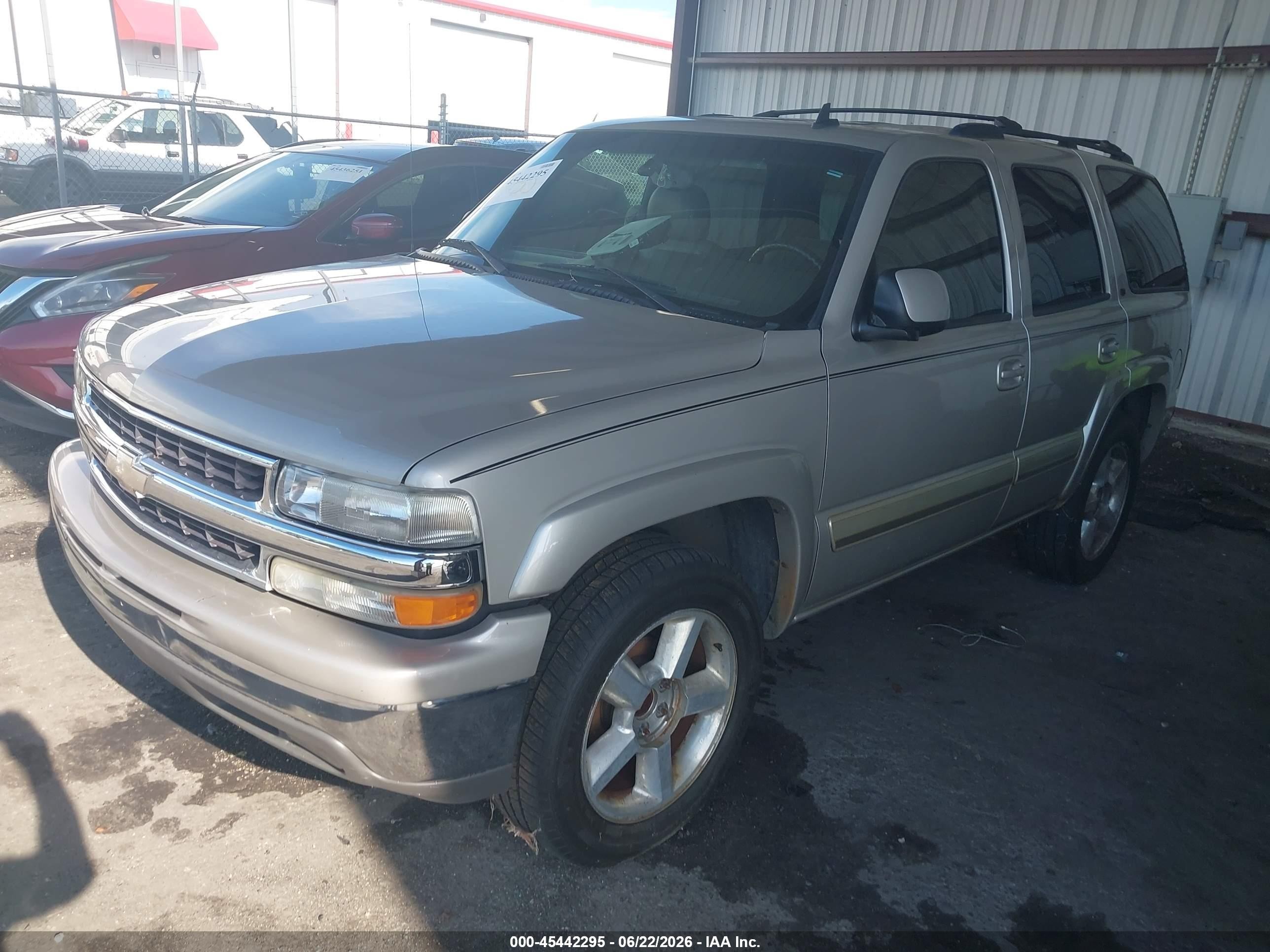 2006 Chevrolet Tahoe Lt Beige vin: 1GNEC13Z36R134283