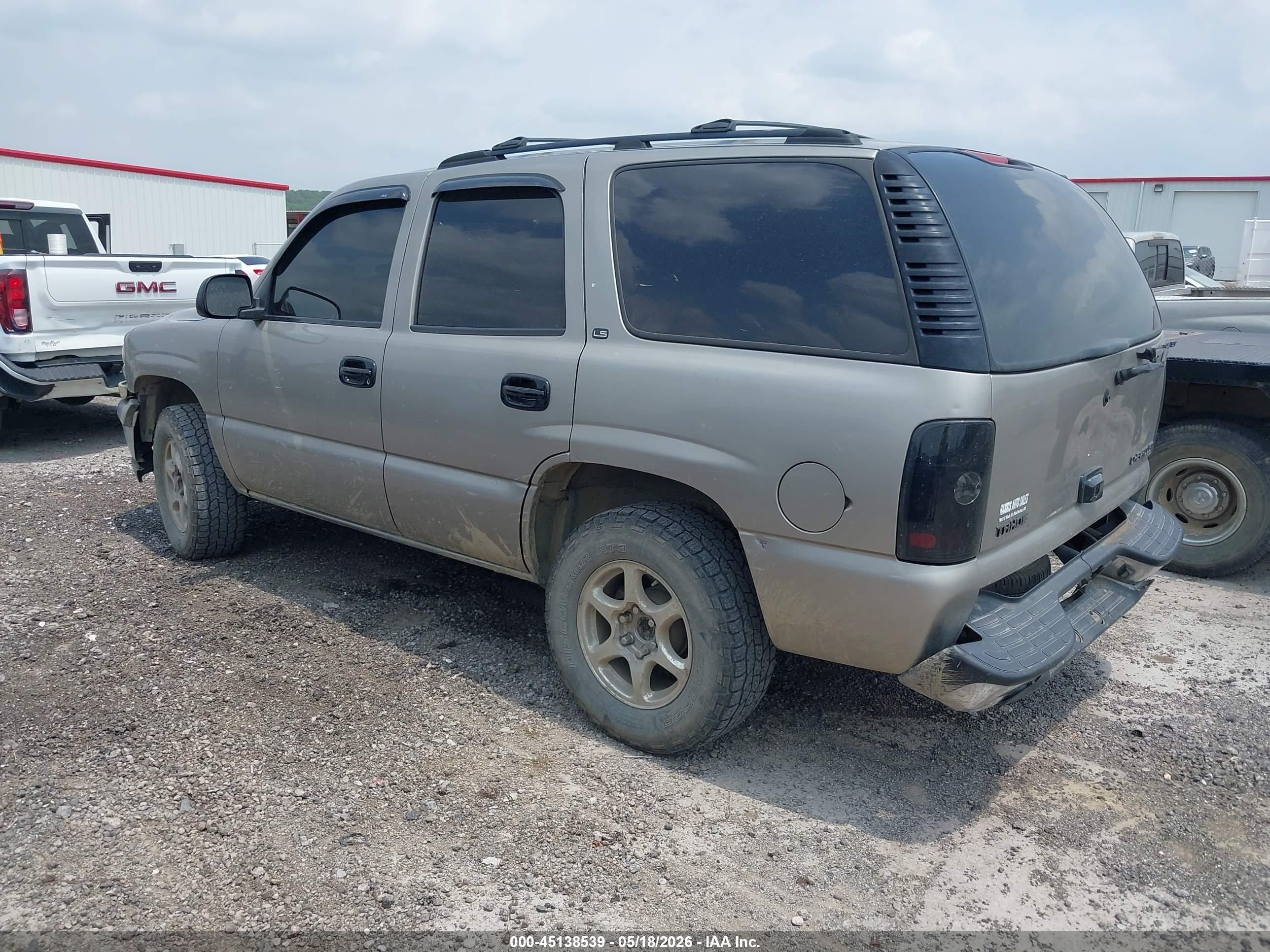 2002 Chevrolet Tahoe Ls Gold vin: 1GNEC13Z42R280492