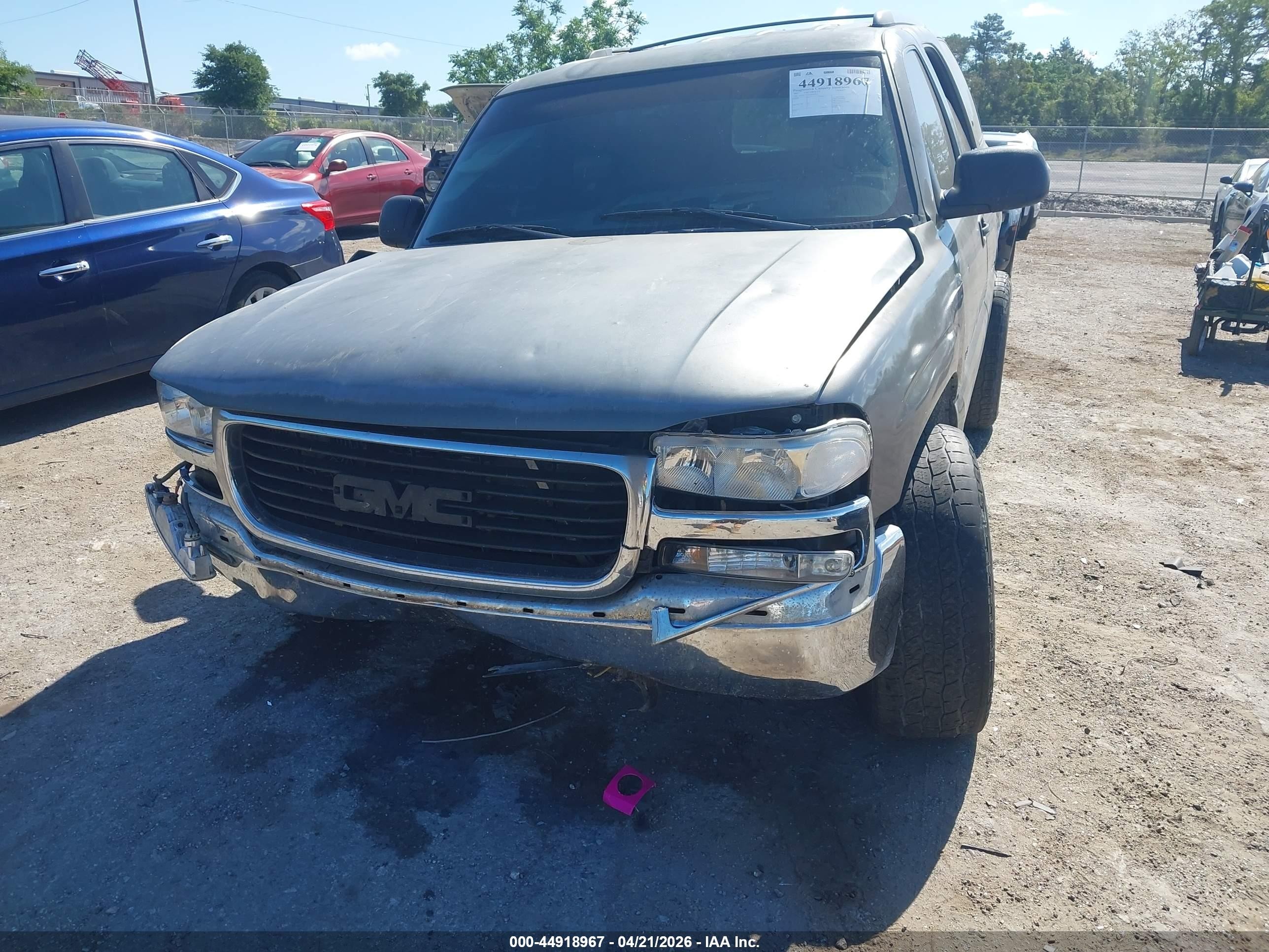 2002 Chevrolet Tahoe Ls Gray vin: 1GNEC13Z52R302919