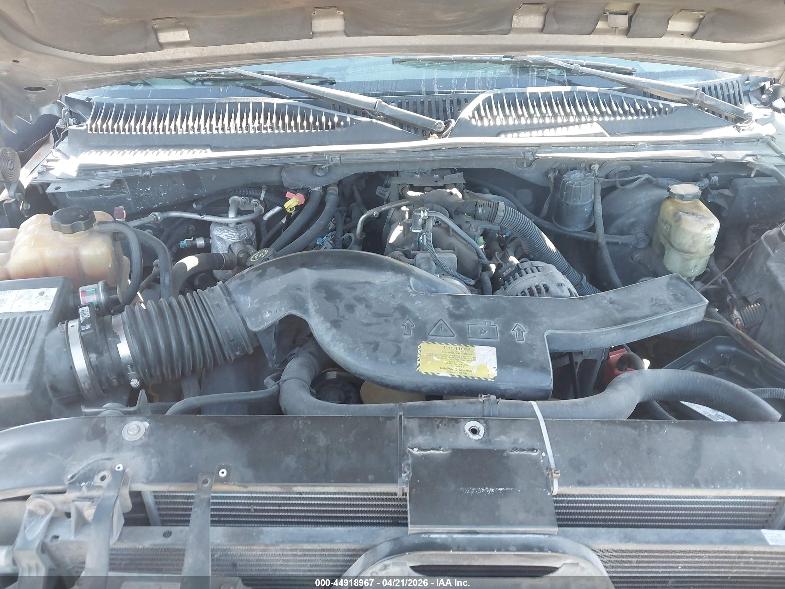 2002 Chevrolet Tahoe Ls Gray vin: 1GNEC13Z52R302919