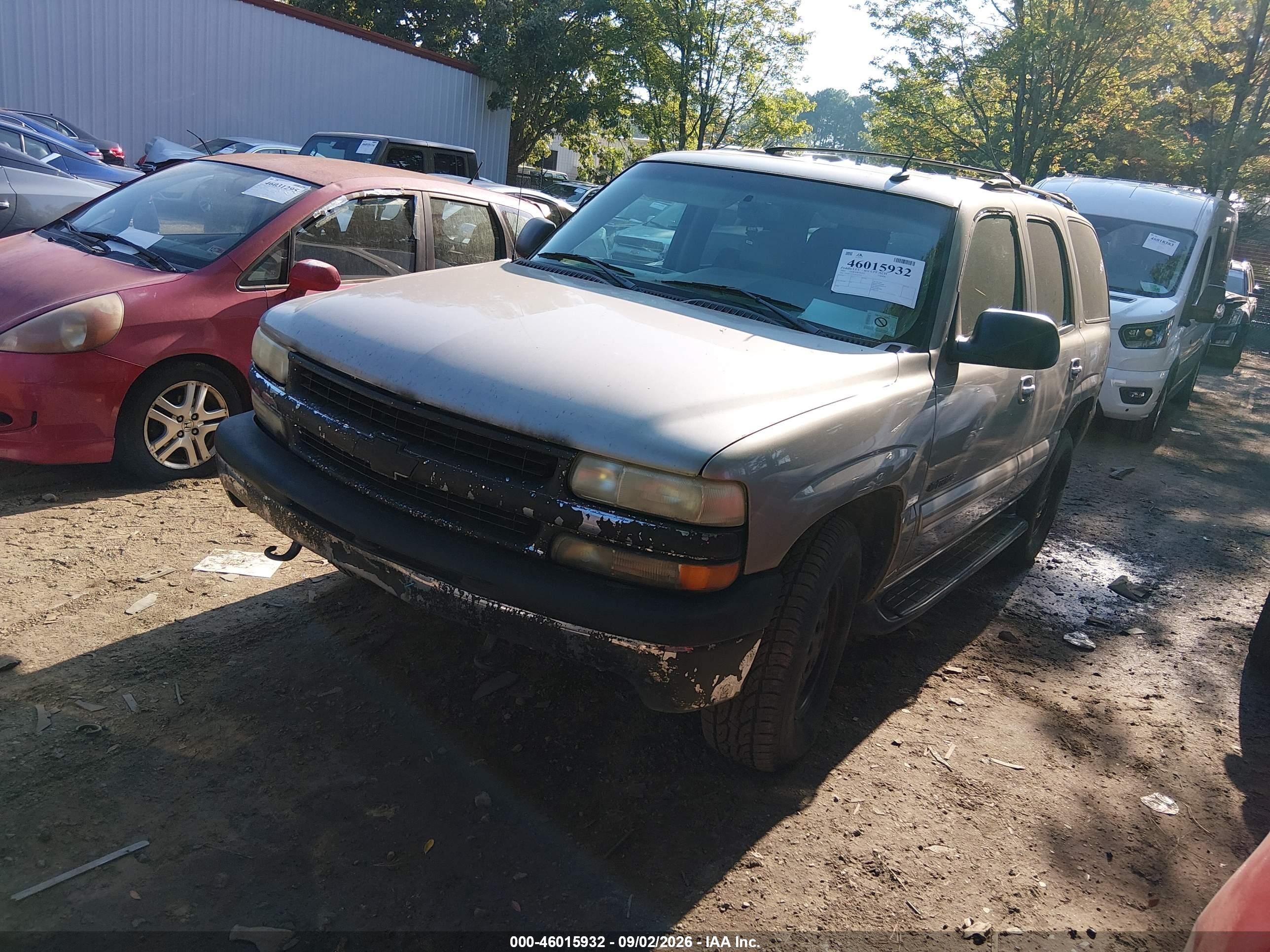 2002 Chevrolet Tahoe Lt Gold vin: 1GNEC13Z52R325973