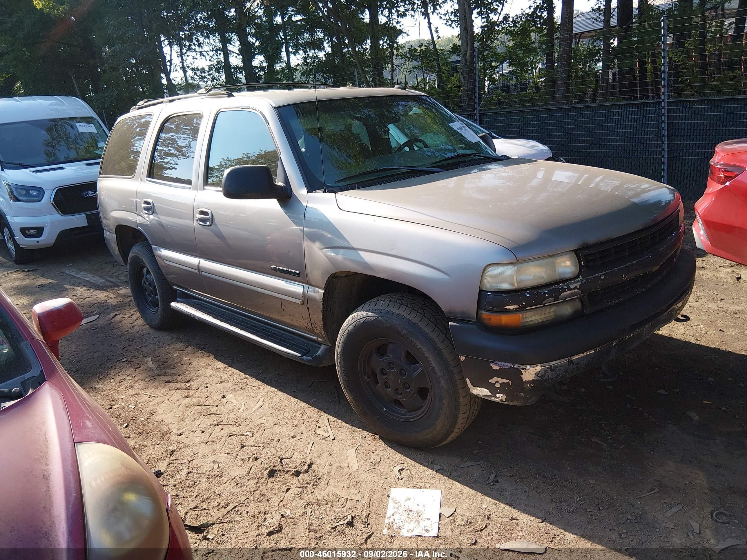 2002 Chevrolet Tahoe Lt Gold vin: 1GNEC13Z52R325973