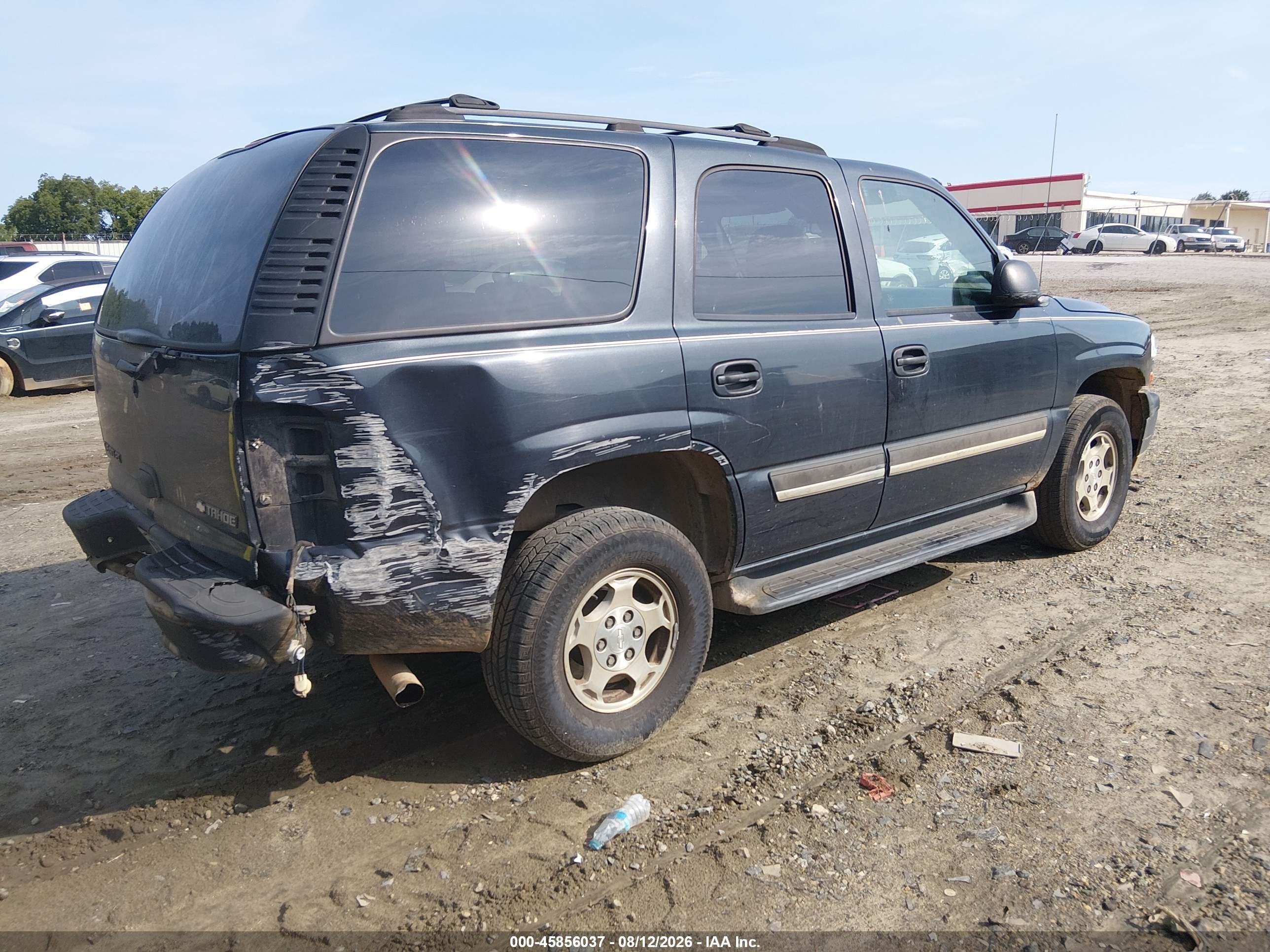 2004 Chevrolet Tahoe Ls Серый vin: 1GNEC13Z54J320158