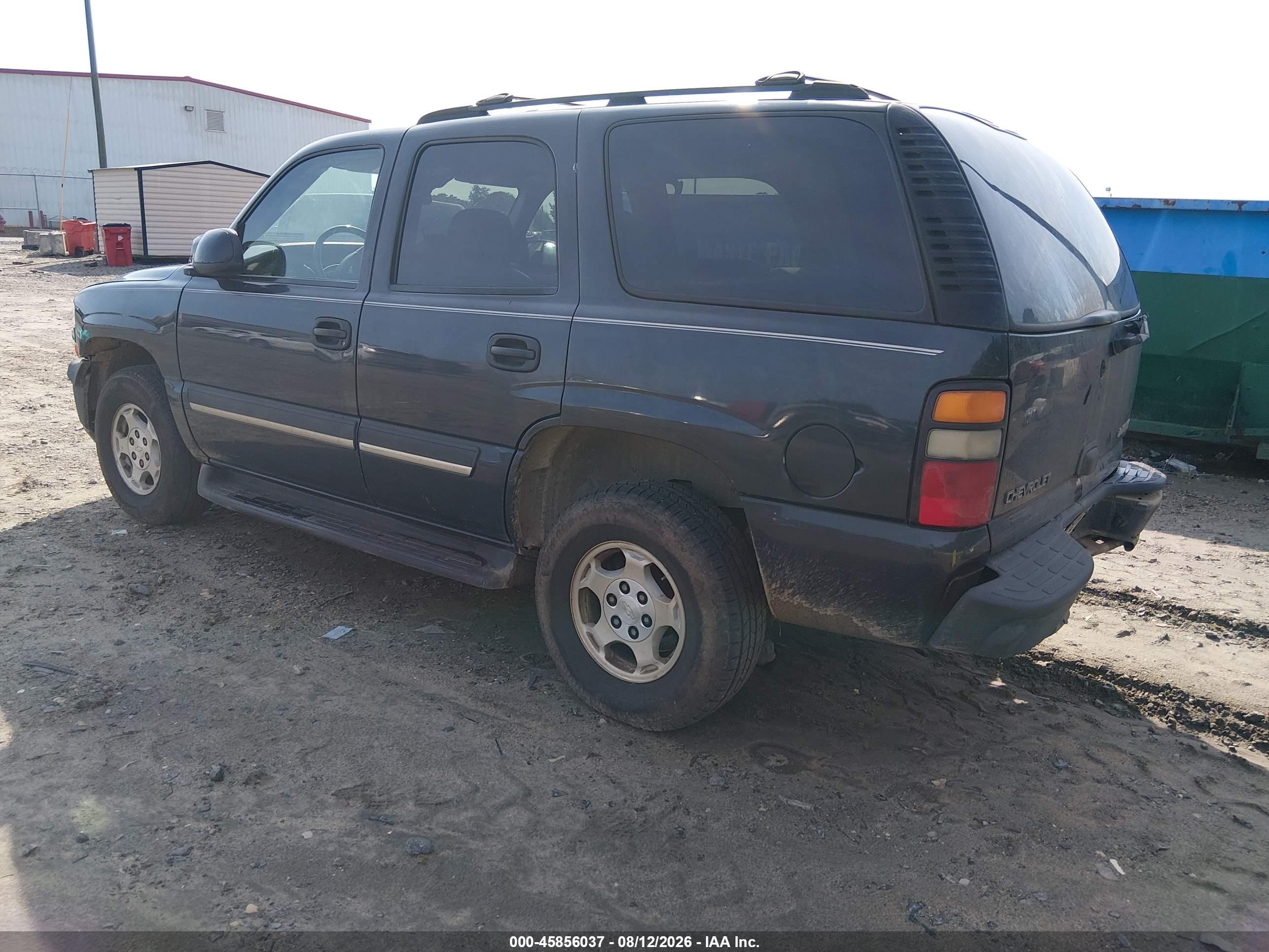 2004 Chevrolet Tahoe Ls Серый vin: 1GNEC13Z54J320158