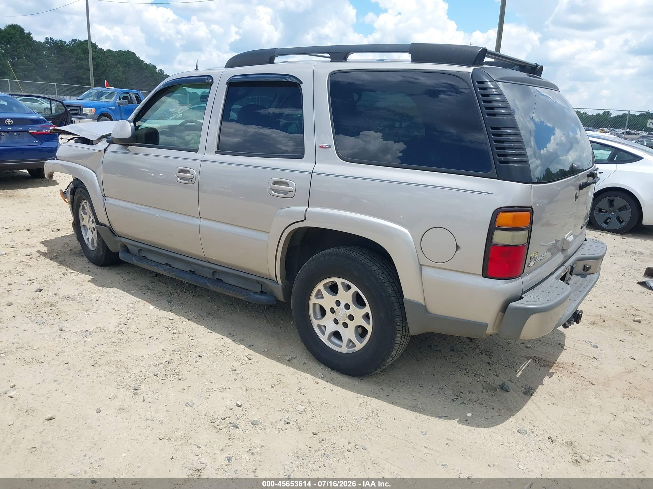 2005 Chevrolet Tahoe Z71 Champagne vin: 1GNEC13Z55R257985