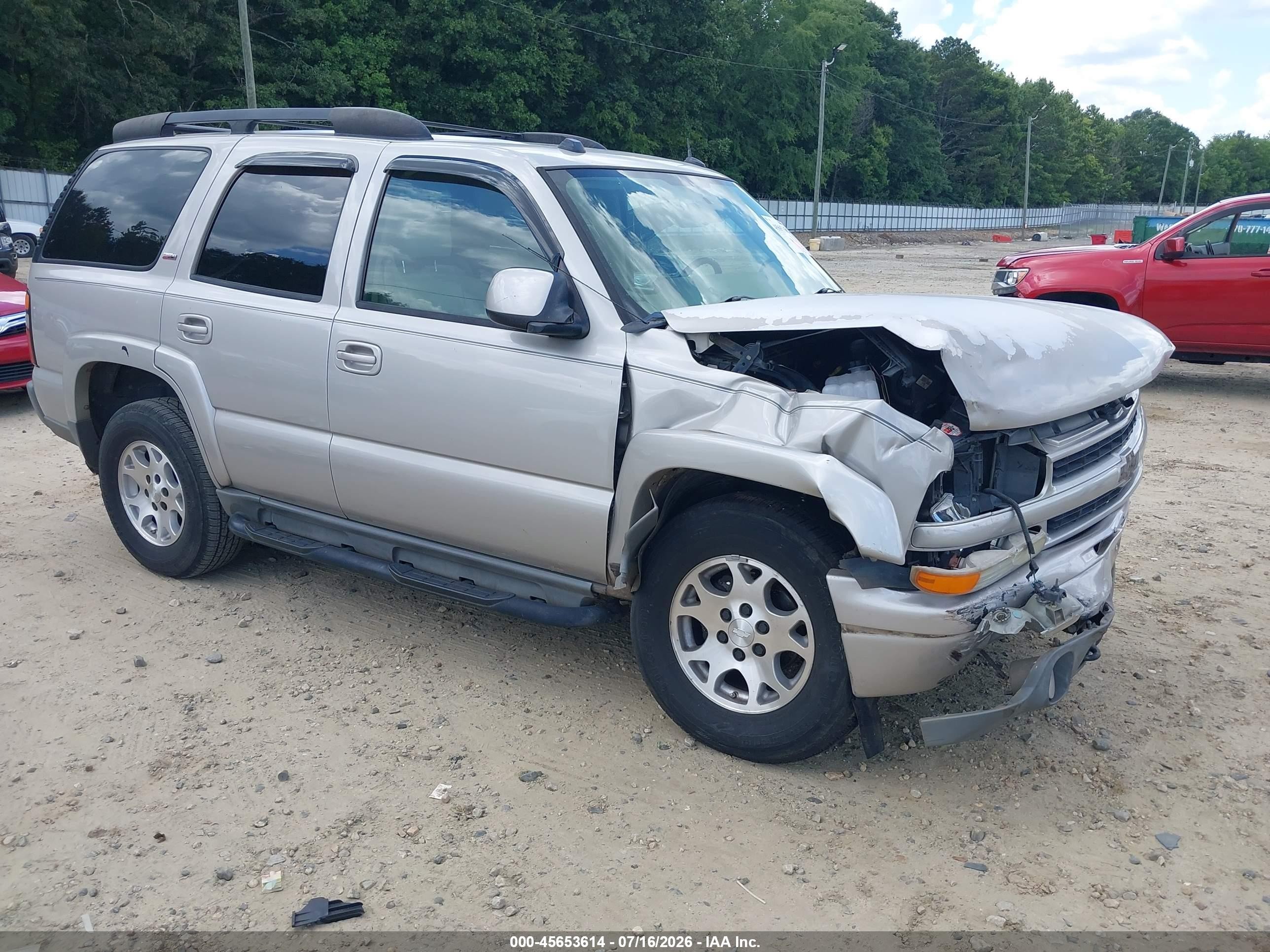 2005 Chevrolet Tahoe Z71 Champagne vin: 1GNEC13Z55R257985