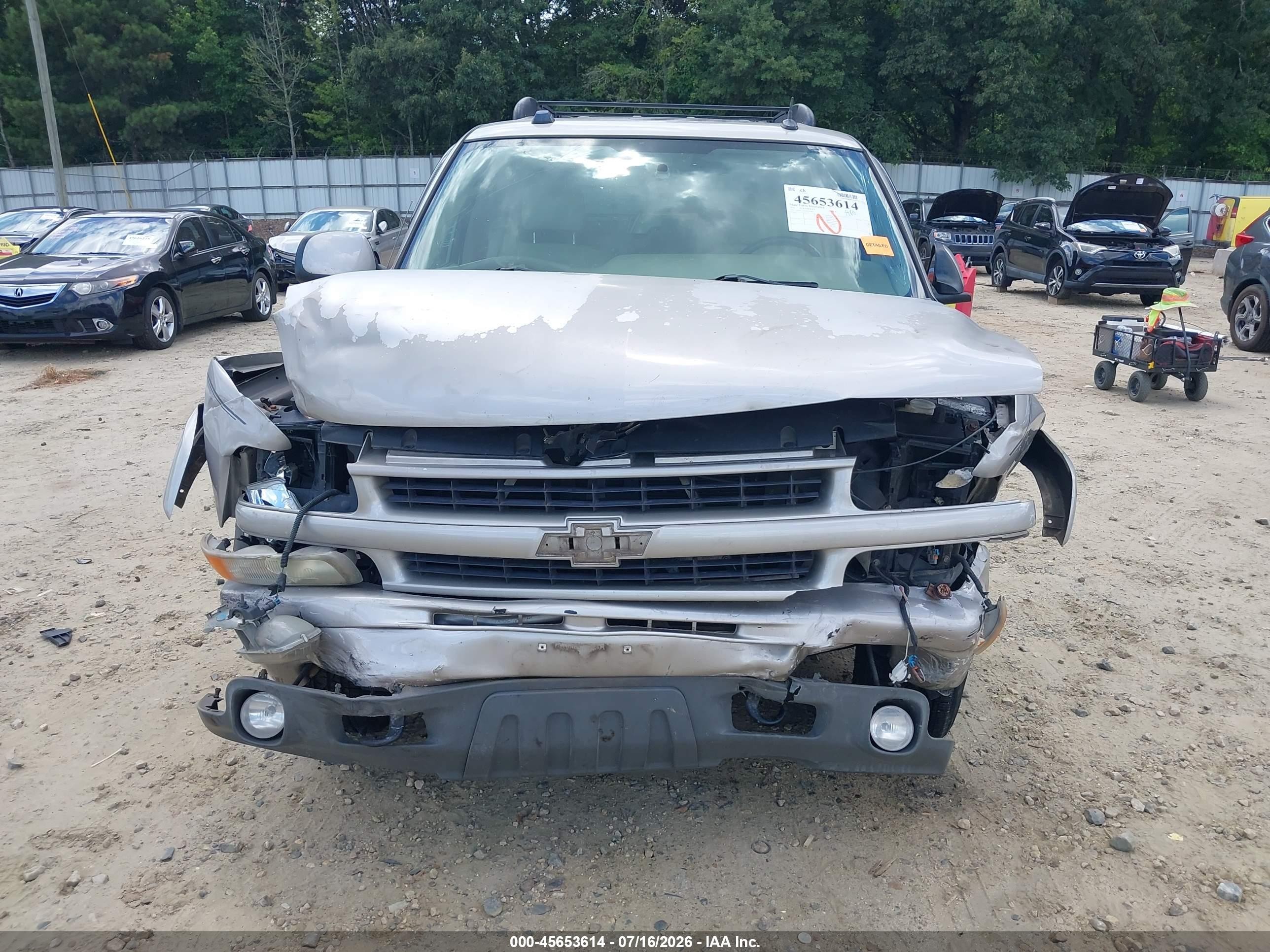 2005 Chevrolet Tahoe Z71 Champagne vin: 1GNEC13Z55R257985