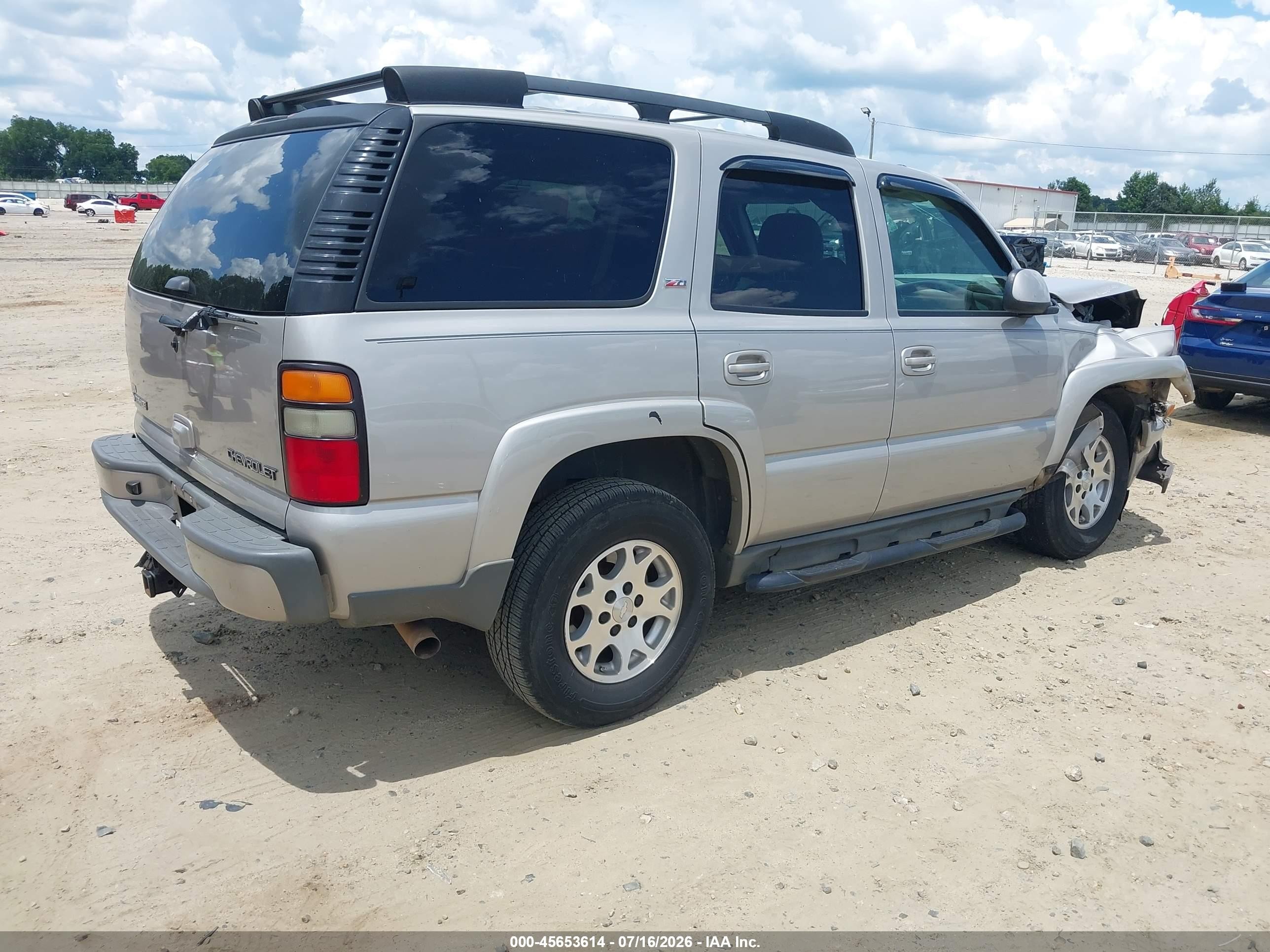 2005 Chevrolet Tahoe Z71 Champagne vin: 1GNEC13Z55R257985
