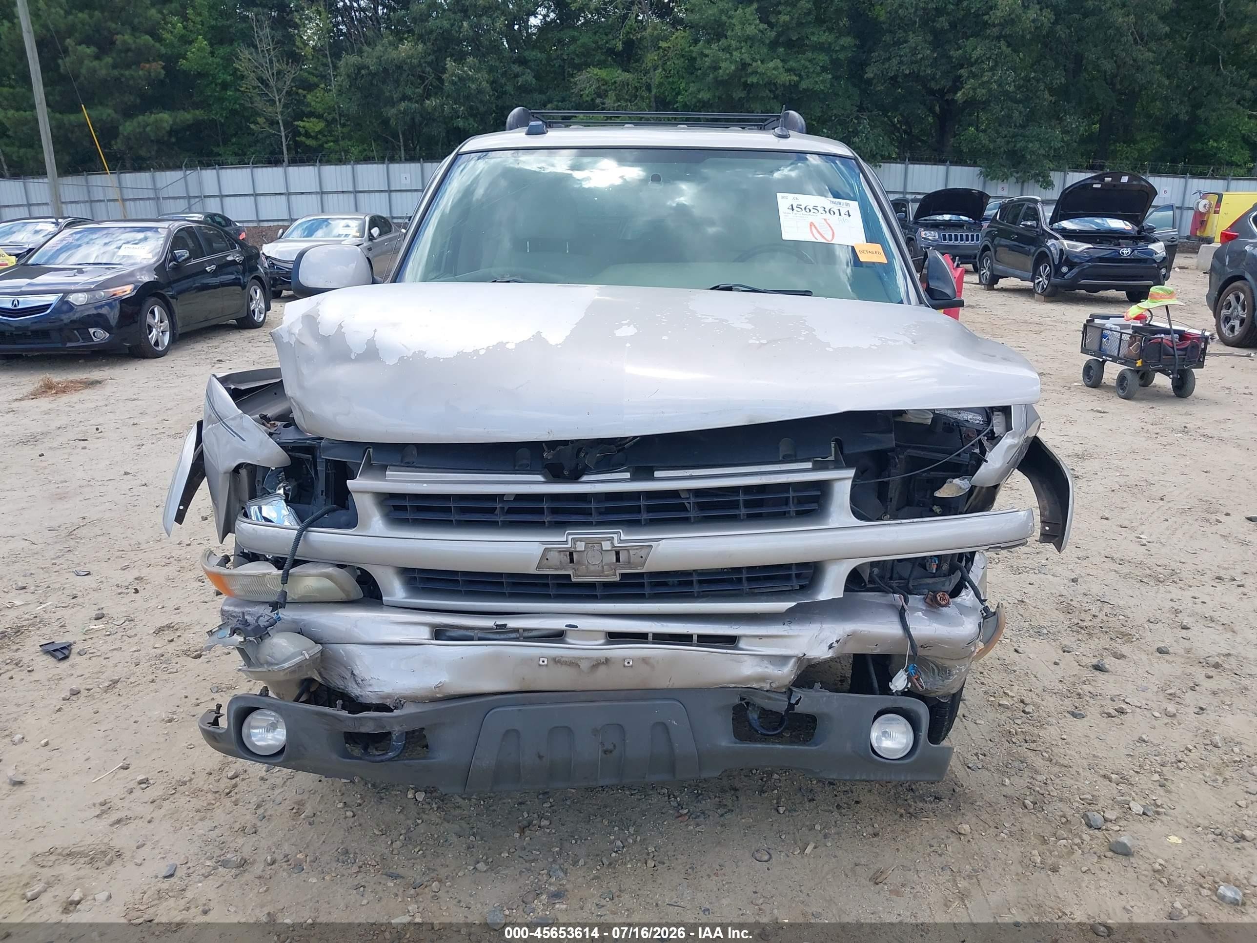 2005 Chevrolet Tahoe Z71 Champagne vin: 1GNEC13Z55R257985