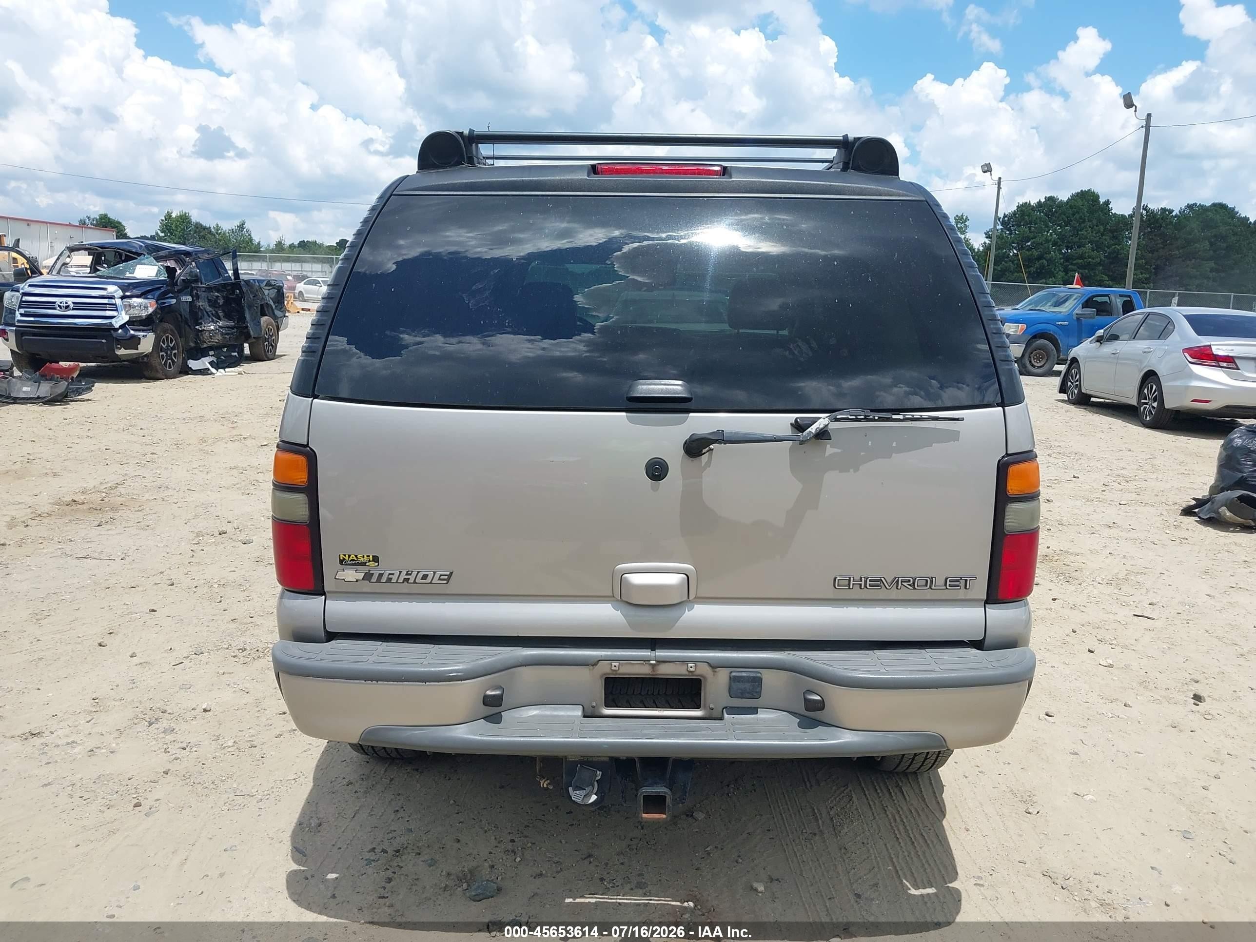 2005 Chevrolet Tahoe Z71 Champagne vin: 1GNEC13Z55R257985