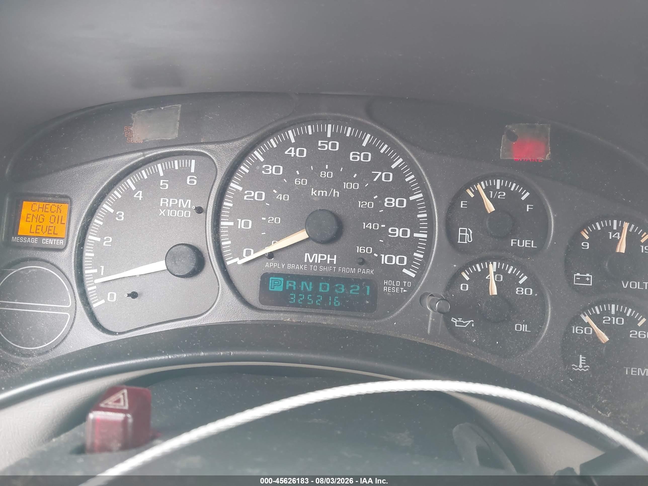 2002 Chevrolet Tahoe Ls Red vin: 1GNEC13Z62R285581