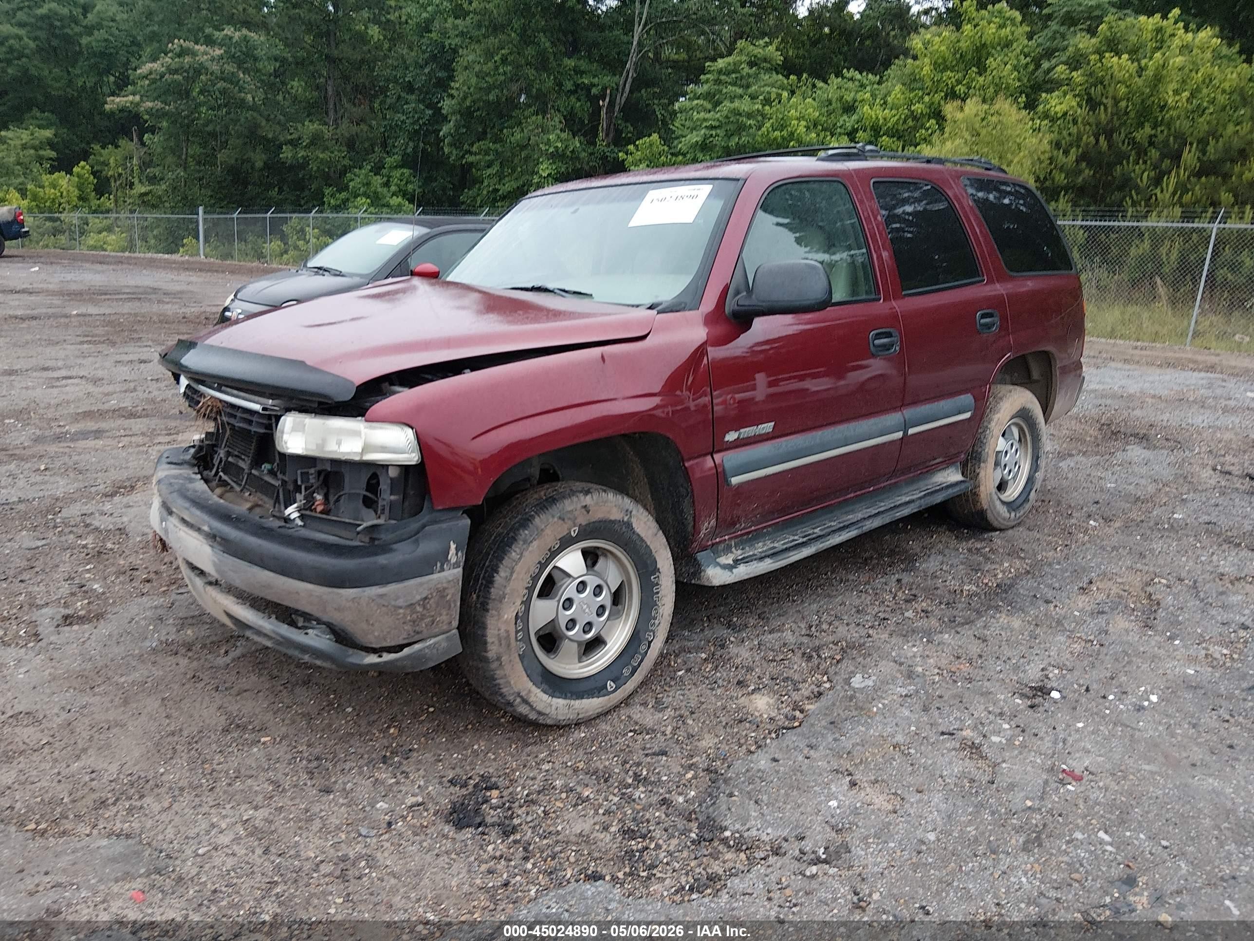 2003 Chevrolet Tahoe Ls Красный vin: 1GNEC13Z63J228720