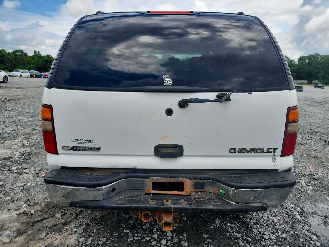 2003 Chevrolet Tahoe C1500 White vin: 1GNEC13Z63R132474