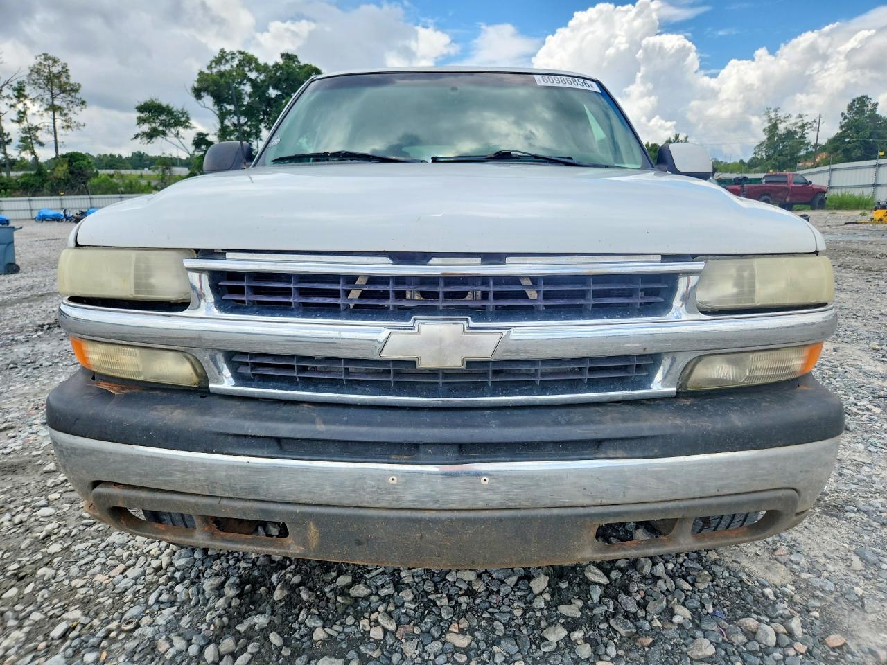 2003 Chevrolet Tahoe C1500 White vin: 1GNEC13Z63R132474