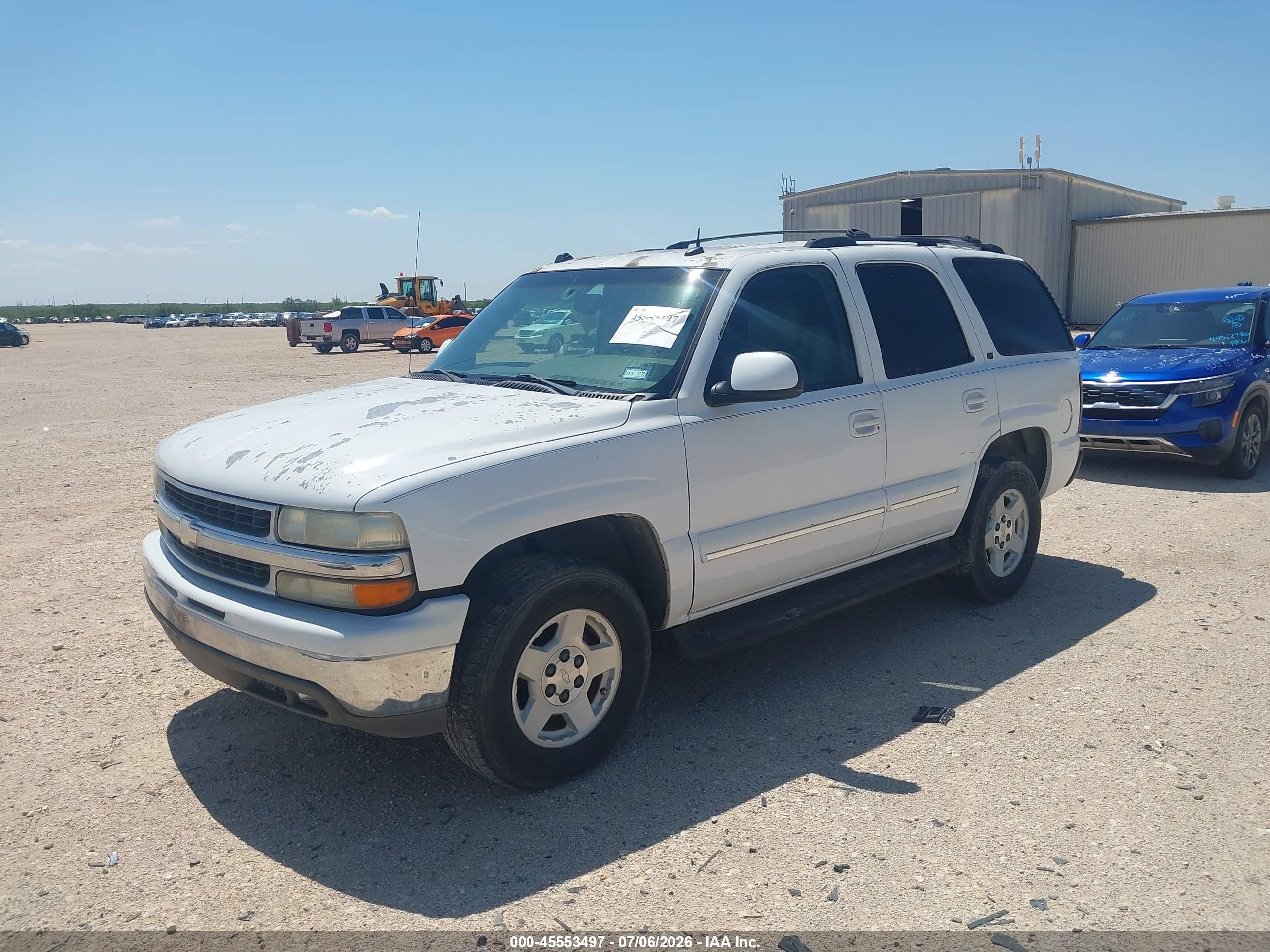 2004 Chevrolet Tahoe Lt White vin: 1GNEC13Z64J169461